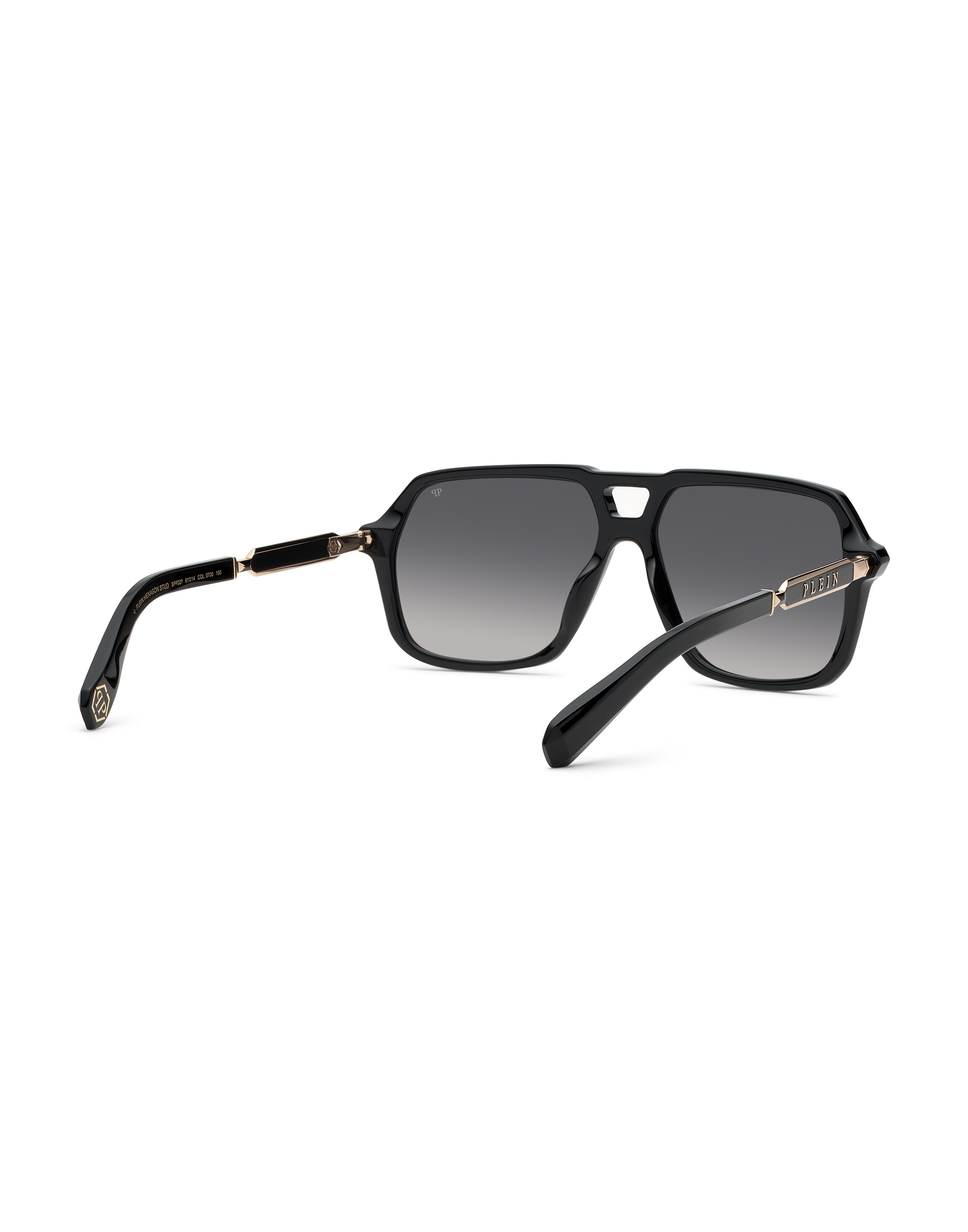PHILIPP PLEIN Sonnenbrille »Hexagon Mit Nieten Verziert«