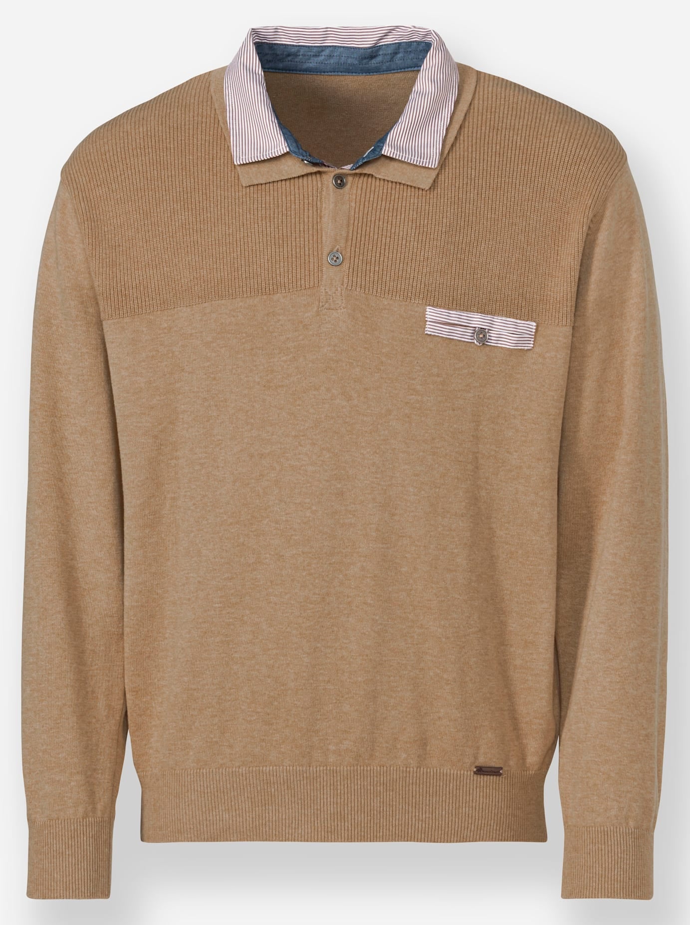 Marco Donati Polokragenpullover »Polopullover«