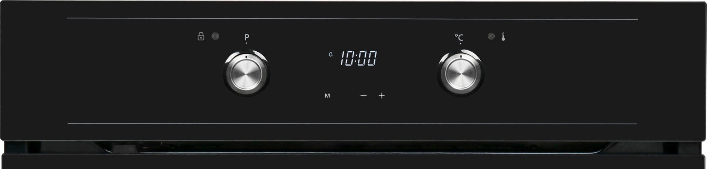 Sharp Einbaubackofen  »K-61DX28BM0-EU«, Pyrolyse-Selbstreinigung