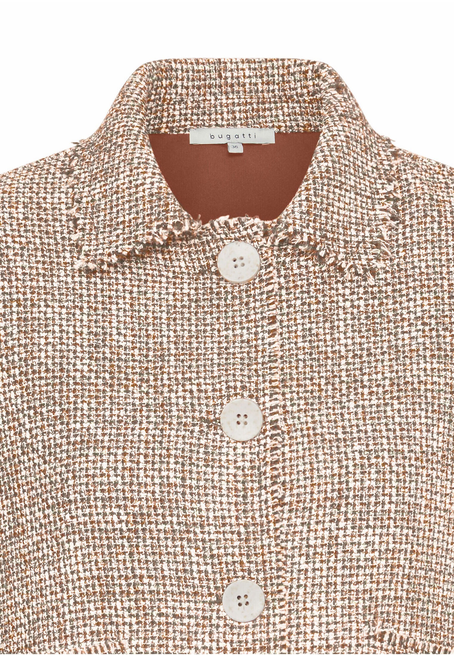 Thumbnail - bugatti Kurzjacke ohne Kapuze Baumwoll-Mix