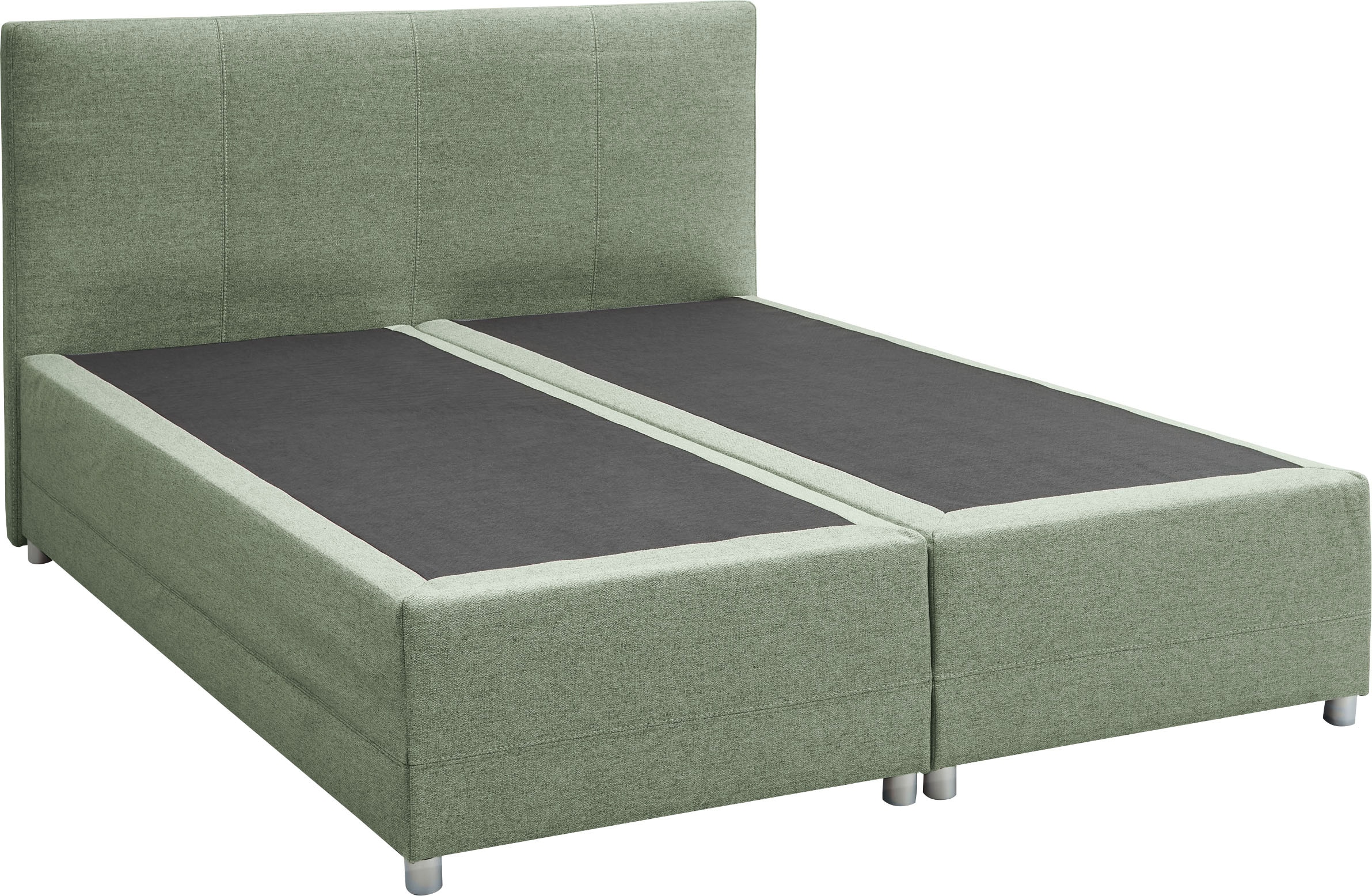 ED EXCITING DESIGN Boxspringbett "Luanda", wahlweise mit Matratze und Toppe günstig online kaufen