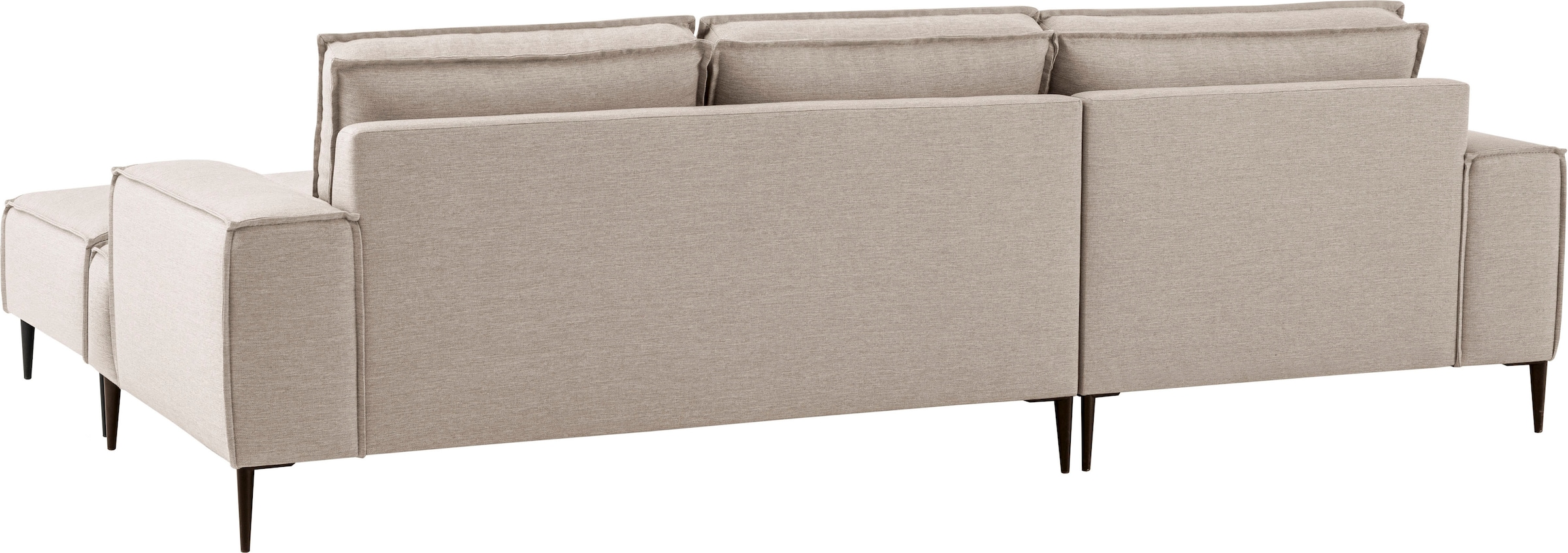 andas Sitzgruppe »TVINNU, Polsterecke L-Form, Schlaffunktion, mit Hocker« Set, 2 Stk. tlg. Set, stellbar zum Schlafsofa (Krokodilverbinder)