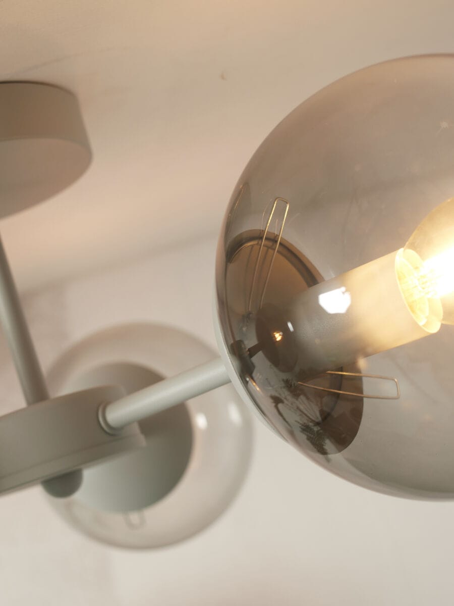 it's About RoMi Deckenleuchte »ASPEN«, 3 flammig, Leuchtmittel E14 | LED wechselbar, Glass mit Farbeverlauf