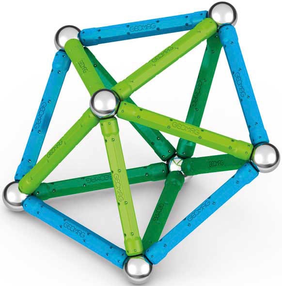 Geomag™ Magnetspielbausteine »GEOMAG™ Classic, Recycled«, (60 St.), aus recyceltem Material; Made in Europe