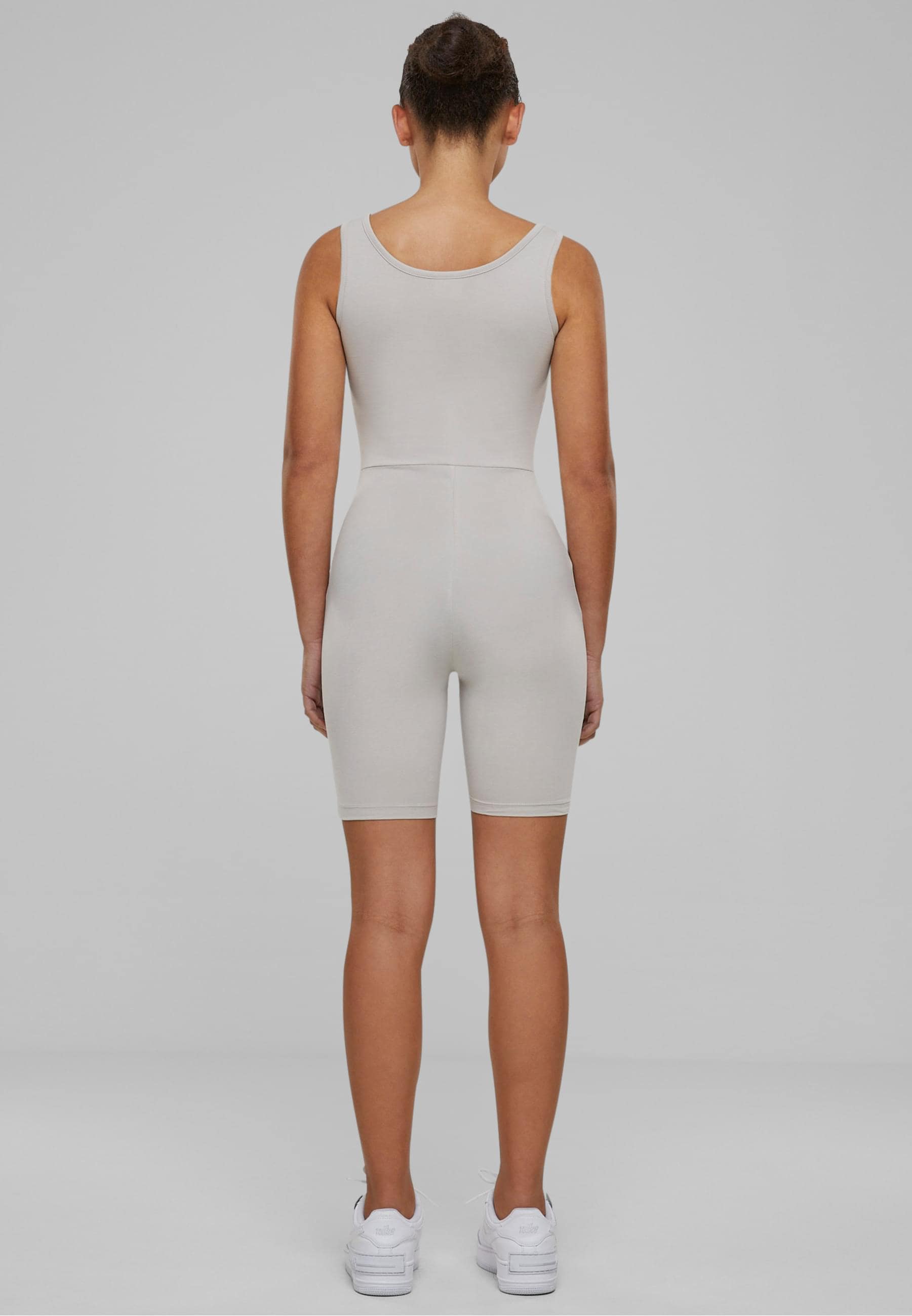 URBAN CLASSICS Jumpsuit »Urban Classics Damen Ladies Organic Stretch Jersey Jumpsuit«, (1 tlg.)