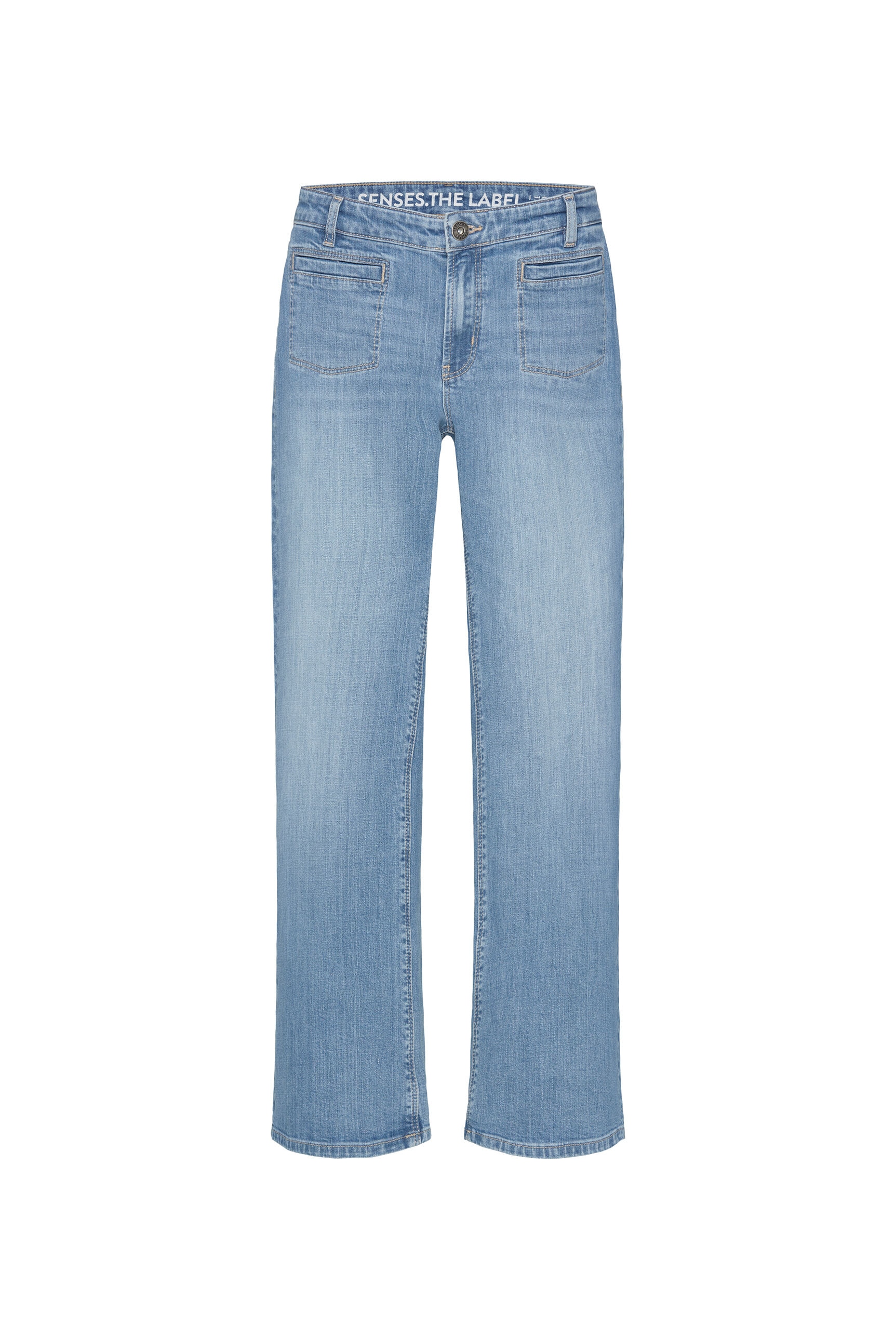 SENSES.THE LABEL Regular-fit-Jeans, mit ausgestelltem Bein