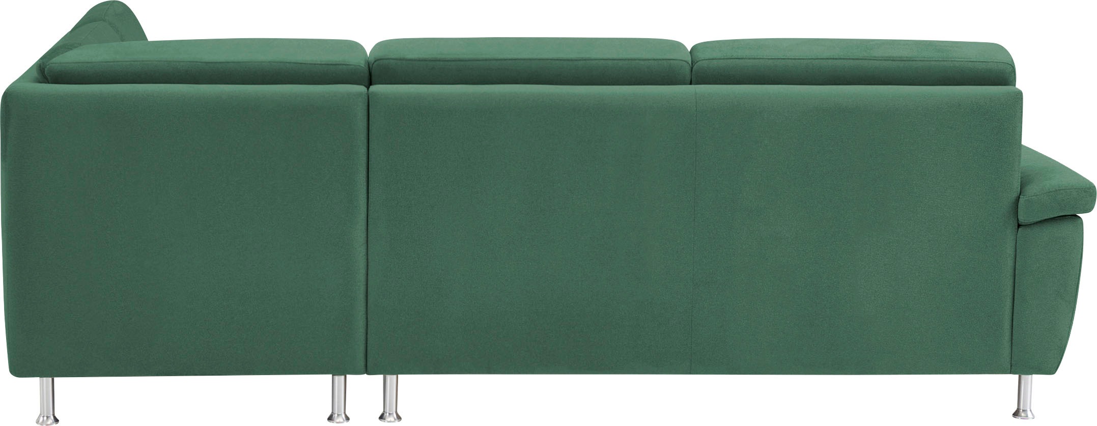 CALIZZA INTERIORS Ecksofa »Onyx L-Form«, Ottomane links oder rechts, wahlweise mit Bettfunktion, Breite 257 cm