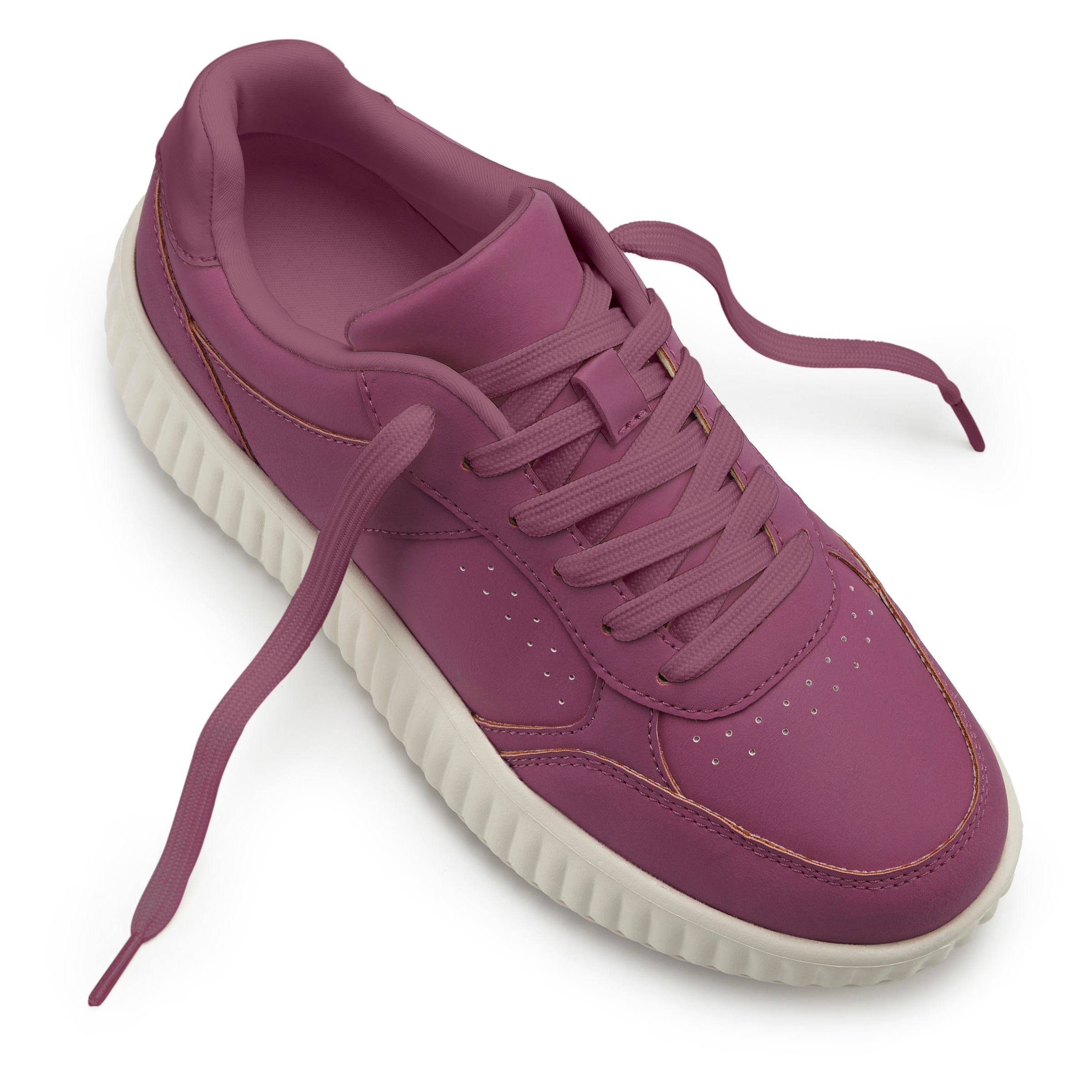 LASCANA Sneaker »Halbschuh,«  mit modischer Chunky-Sohle, mit Schnürung VEGAN