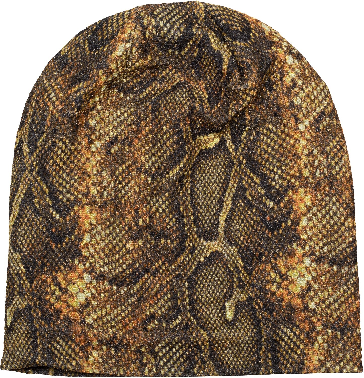 styleBREAKER Beanie "Beanie Mütze Glitzer Schlangen Muster" 1 Stk.