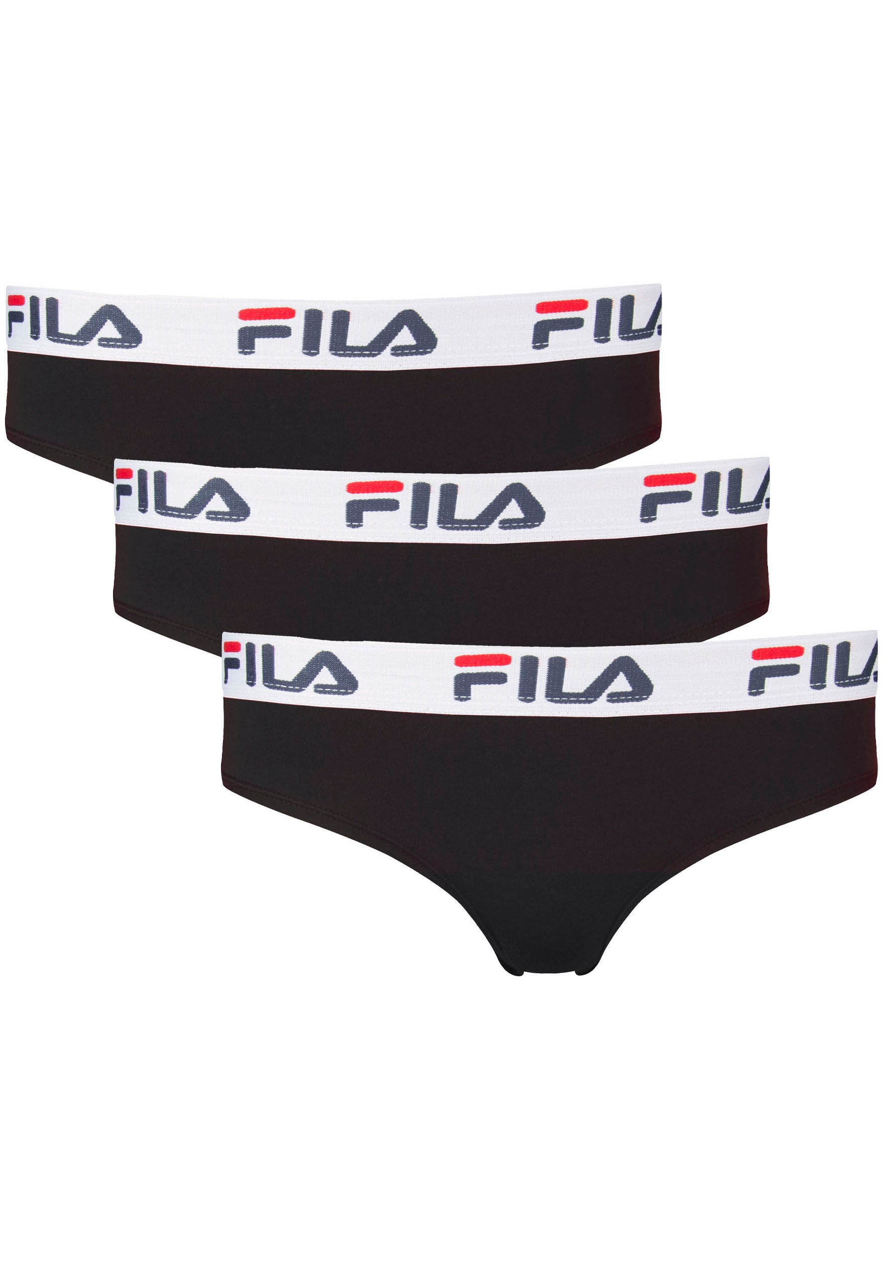 Fila Slip, (Packung, 3 St.), mit elastischem Logobund ▷ für | BAUR