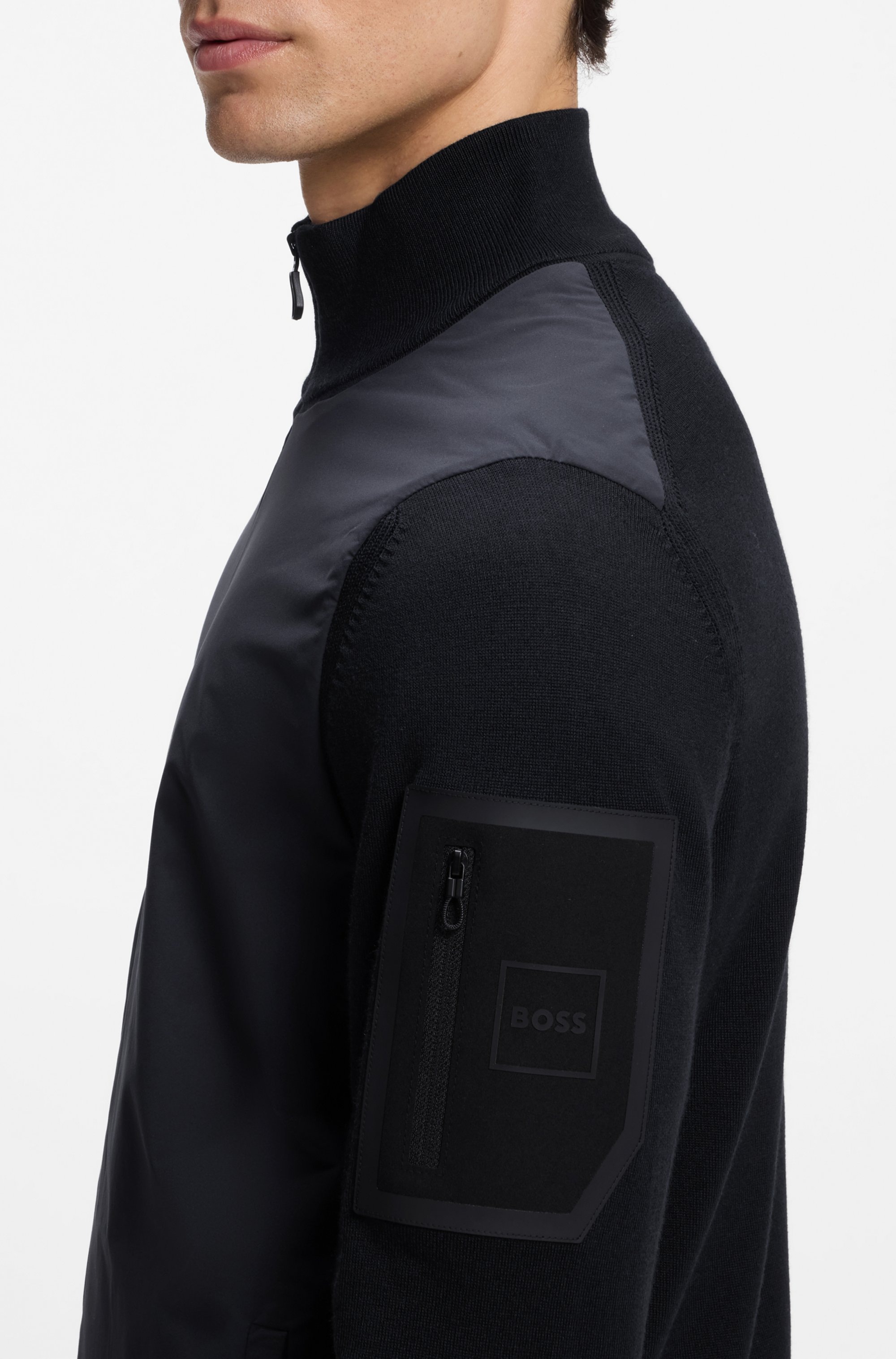 BOSS GREEN Hybridjacke "Momentum" thermoregulierender Komfort, Regular Fit, günstig online kaufen