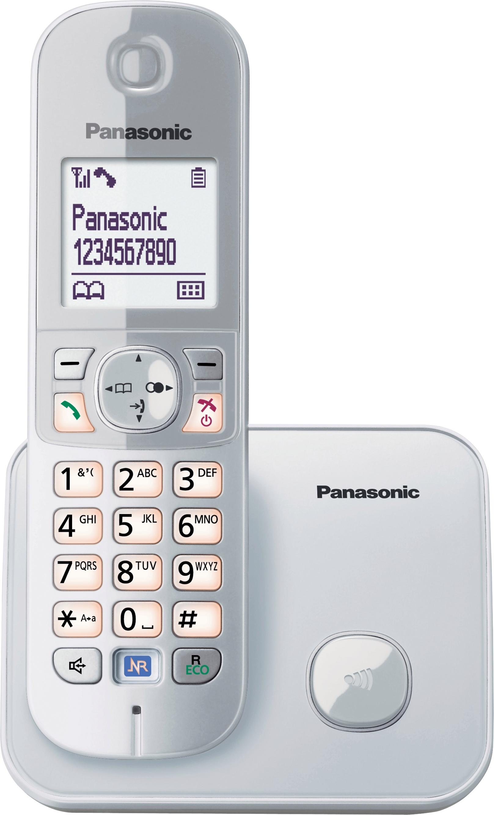 Panasonic Schnurloses DECT-Telefon »KX-TG6811GS«...