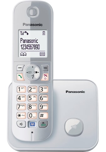 Panasonic Schnurloses DECT-Telefon »KX-TG6811GS«...