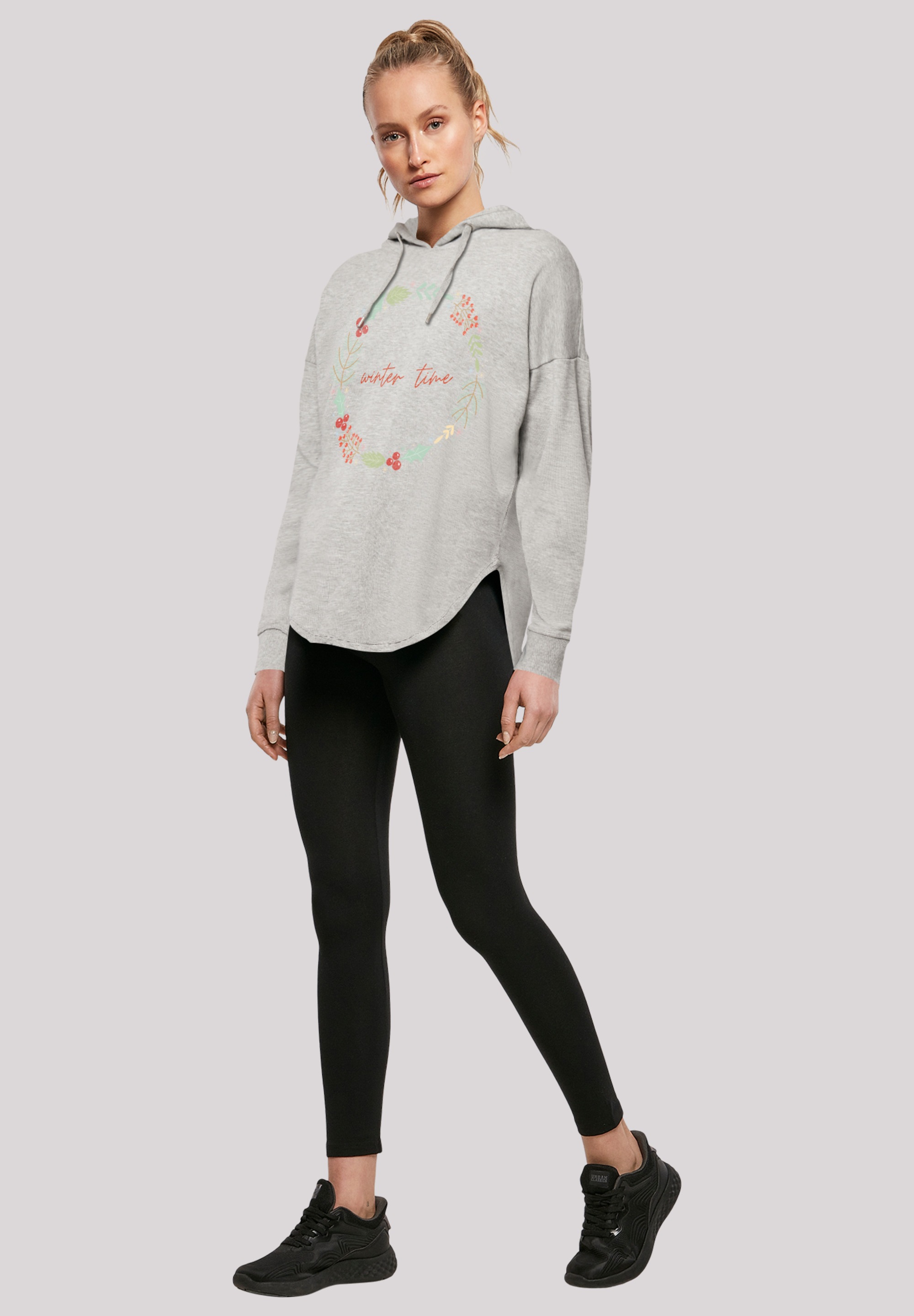 F4NT4STIC Kapuzenpullover »Winter Time«, Print