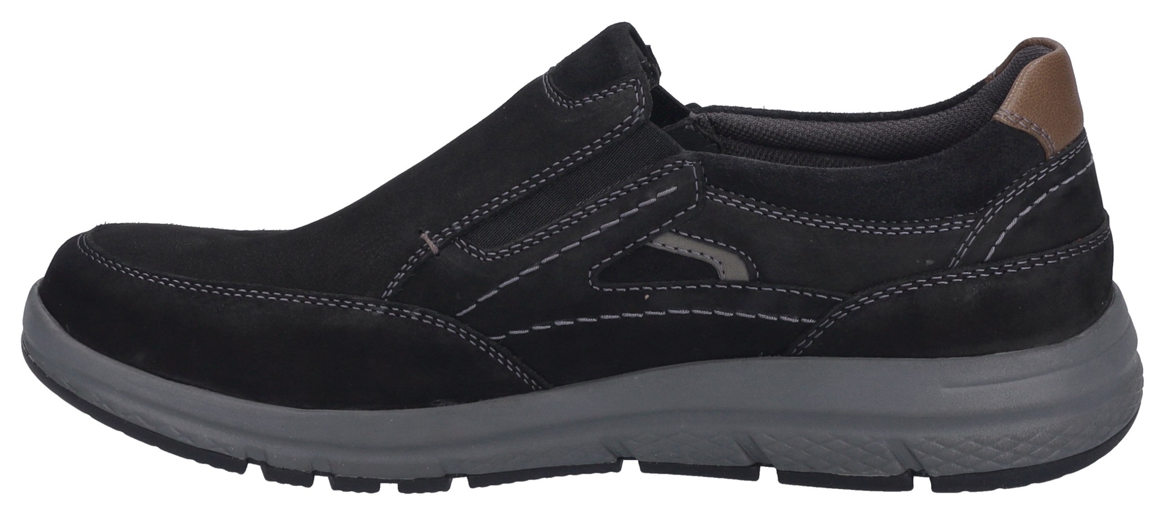 Josef Seibel Sneaker »Giuseppe 09«, Slipper, Schlupfschuh, Freizeitschuh mit bequemem Wechselfußbett