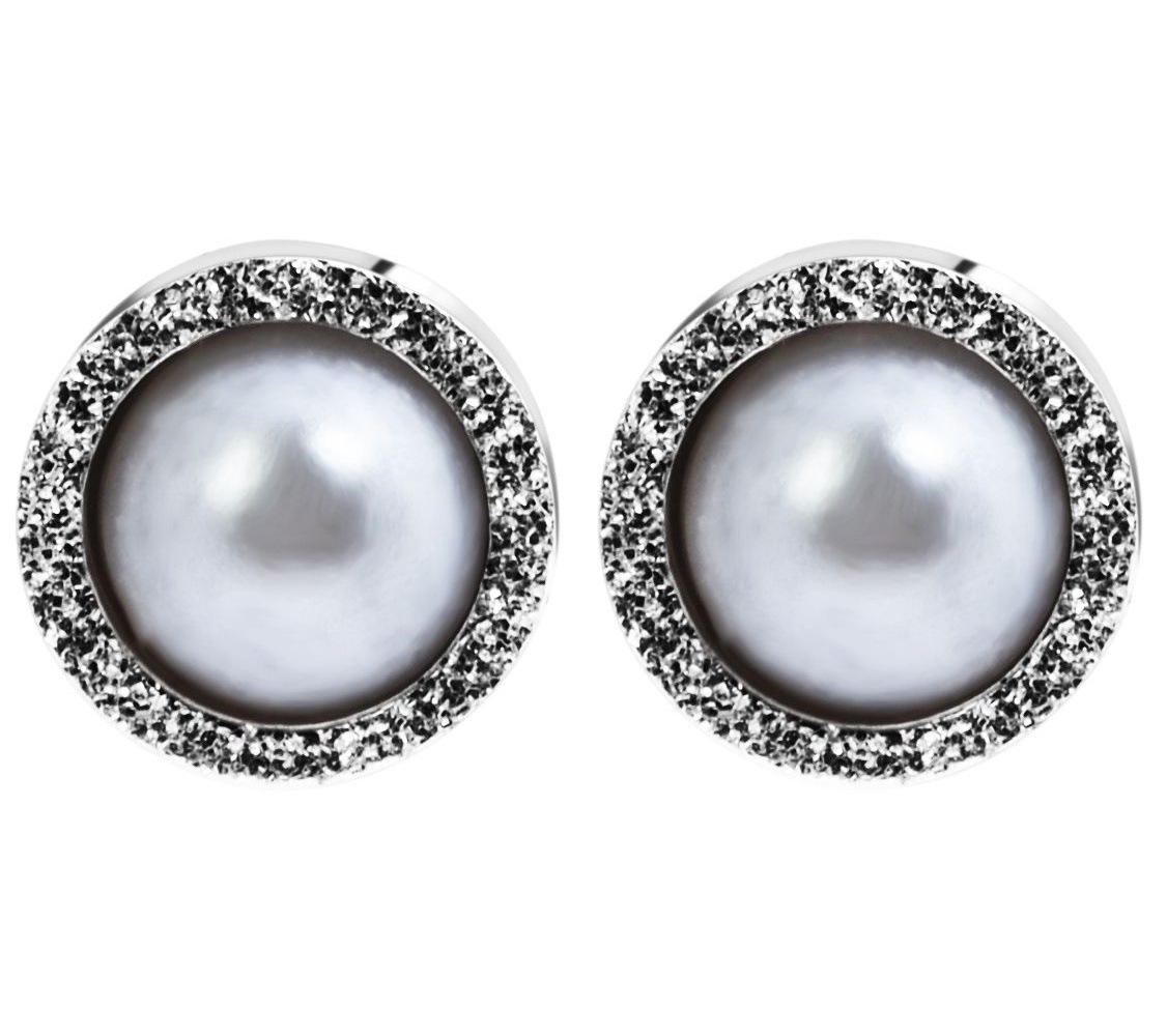 Adelia´s Paar Ohrhänger "Damen Ohrringe – Ohrstecker aus Edelstahl mit Perl günstig online kaufen