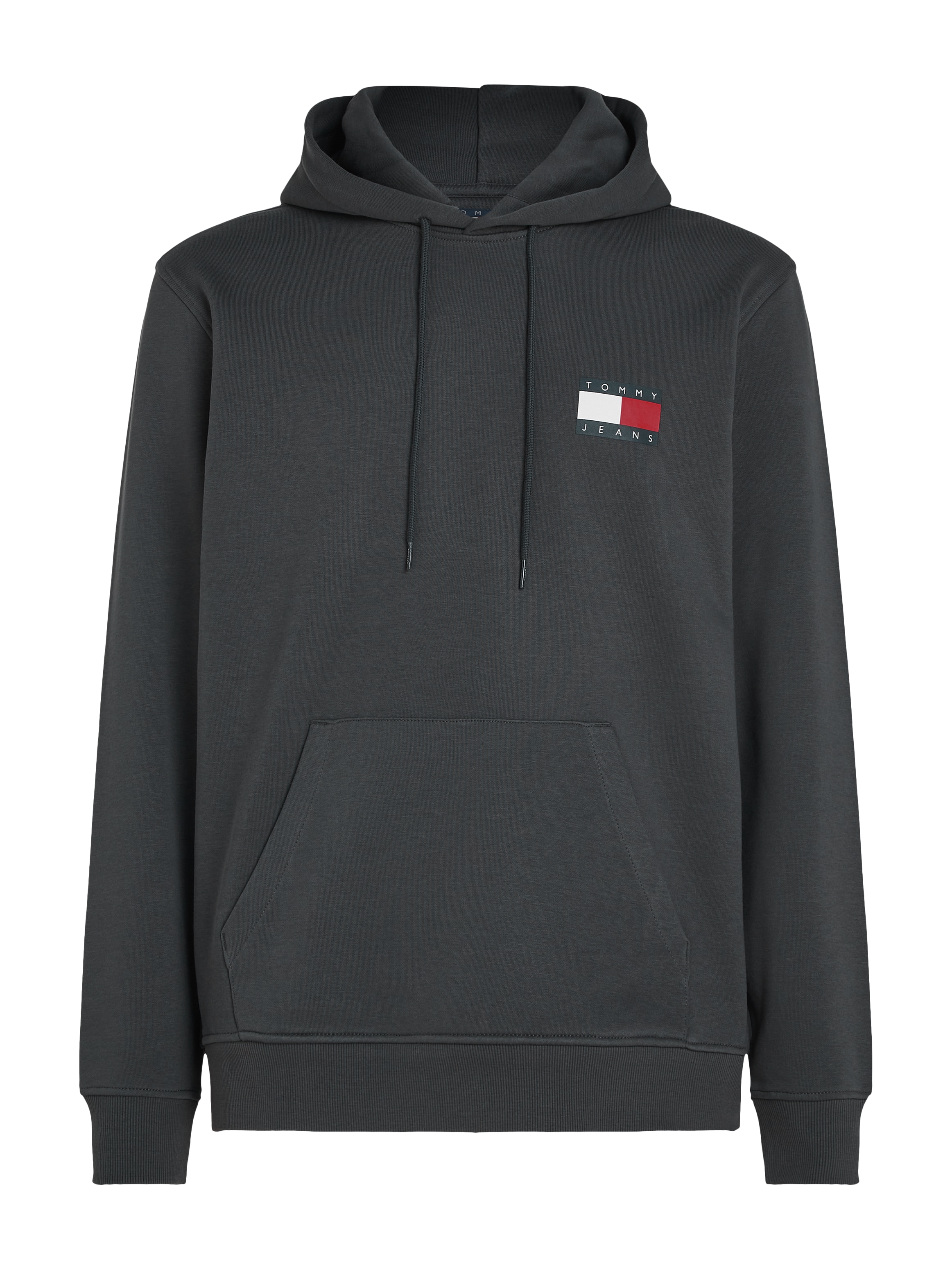 Tommy Jeans Sweatshirt »TJM REG ESSENTIAL FLAG HOOD EXT«, mit bedruckten Markenlogo auf Brusthöhe