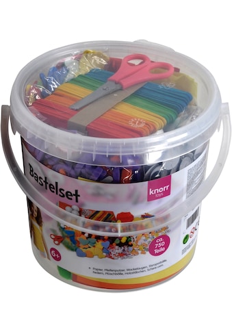 Kreativset »Bastelset Eimer (750tlg.)«, (Set)