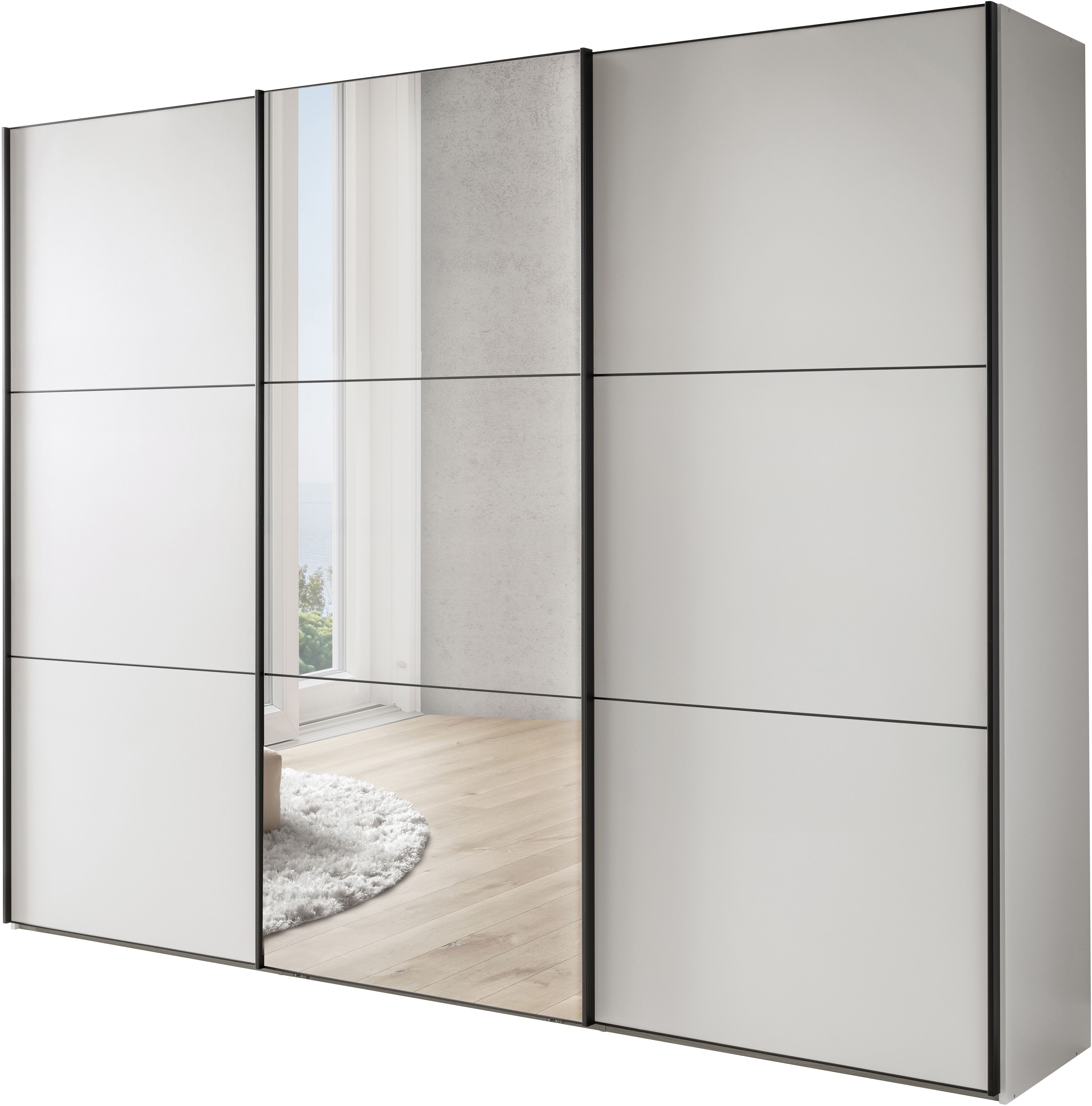 WIEMANN "Phoenix, Made in Germany, modernes Design, Highlight, Blickfang" Viele Farbkombinationen, in 4 Breiten und in 2 Höhen erhältlich, maximaler Staurraum, inkl.Einlegeböden, Wäscheböden u. Dämpfer