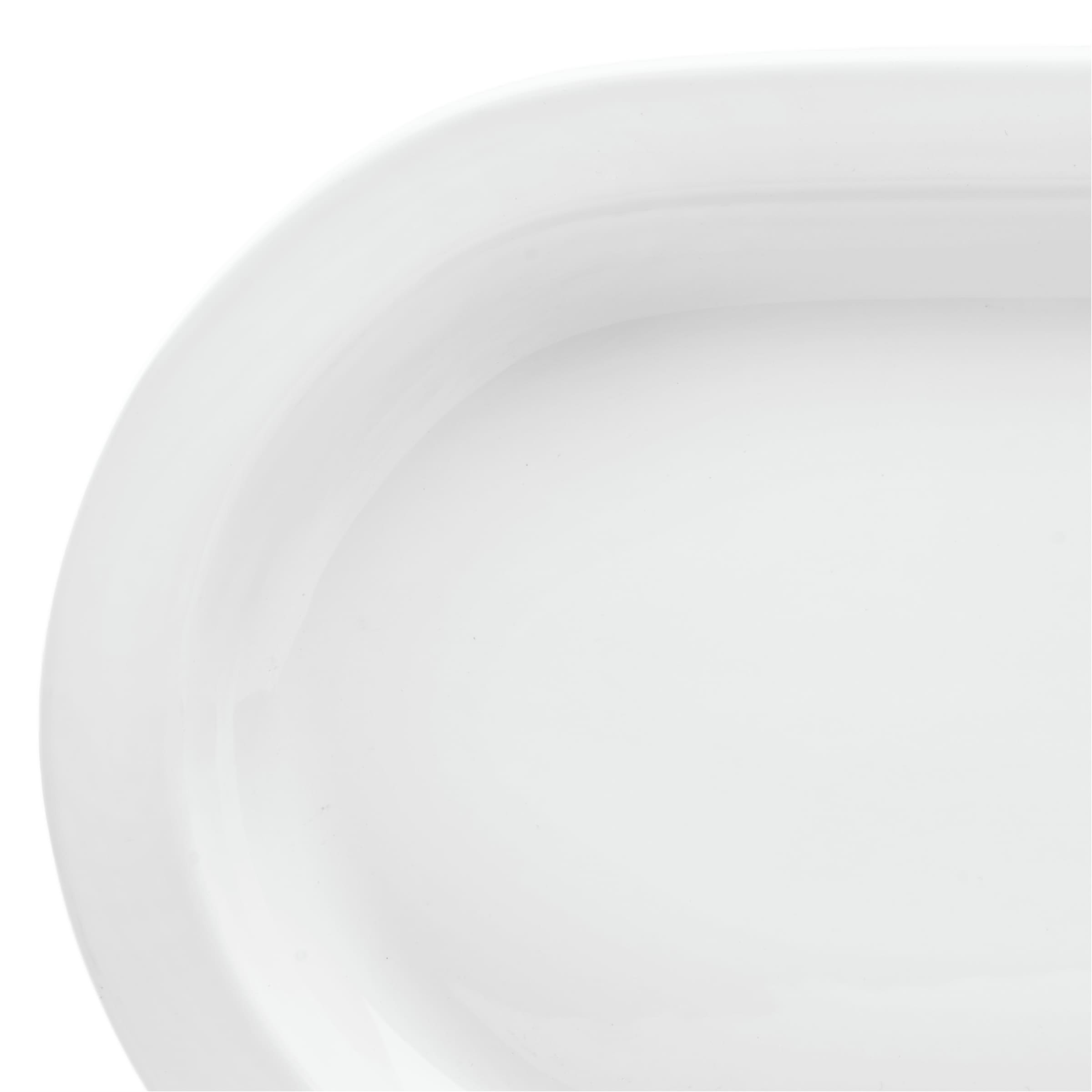 van Well Servierplatte »Platte oval, 49,5 x 28 cm, 6 Stück«, (Set, 6 tlg.), spülmaschinen- und mikrowellengeeignet