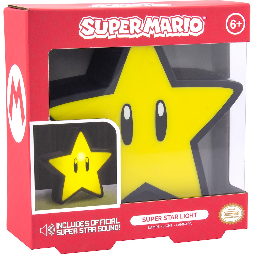 Paladone Dekolicht »Super Mario Super Star Leuchte mit Sound«