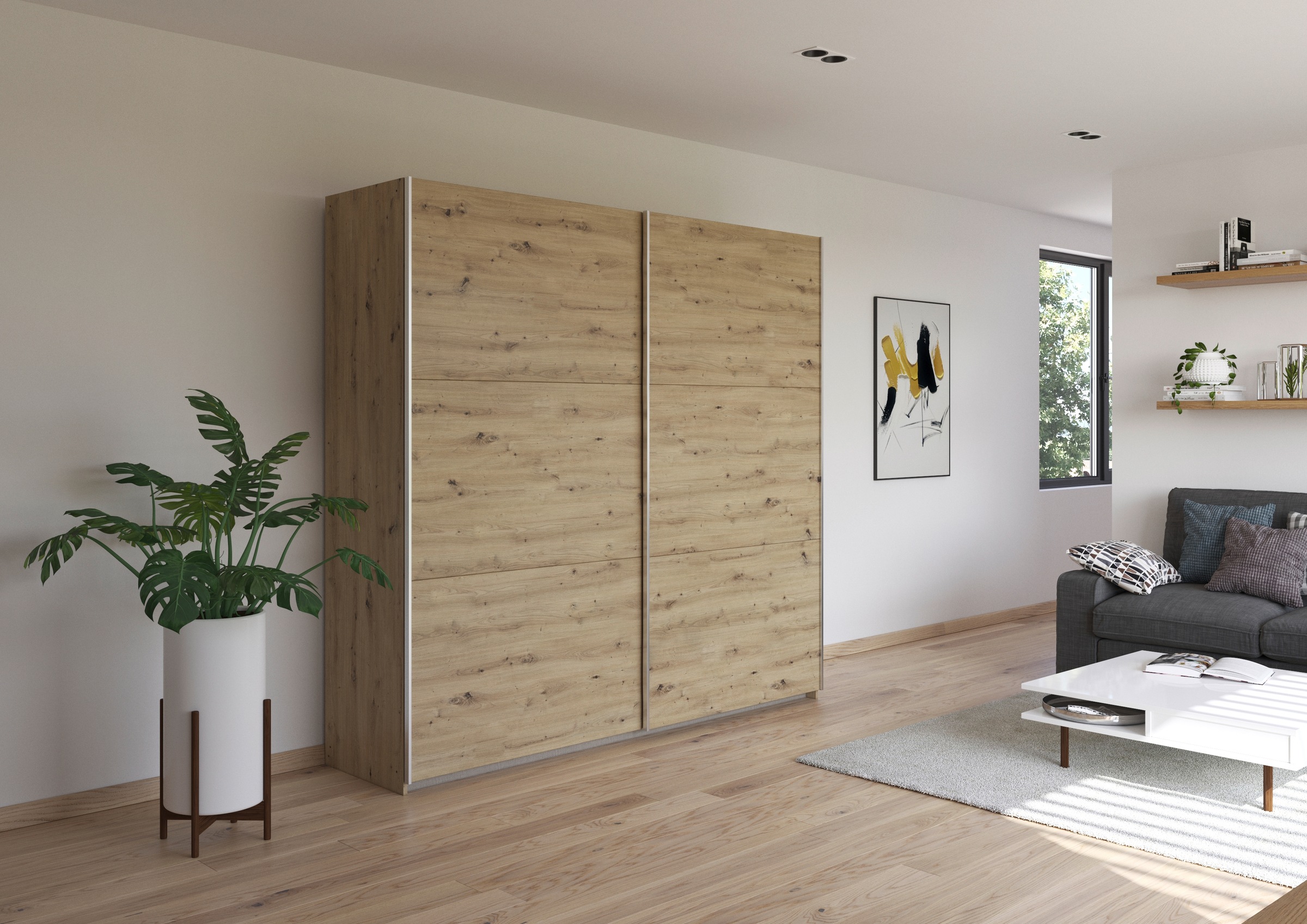 rauch Schwebetürenschrank "Kleiderschrank Schrank Breiten 131/175/218/261 c günstig online kaufen