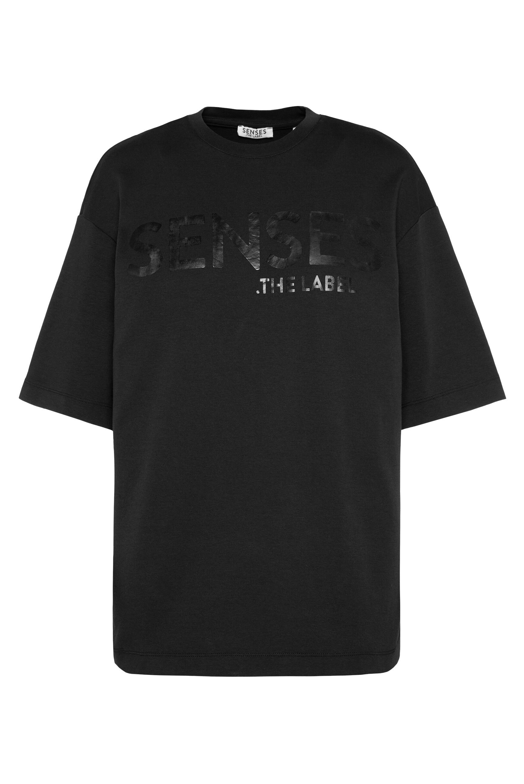SENSES.THE LABEL Rundhalsshirt aus Baumwolle