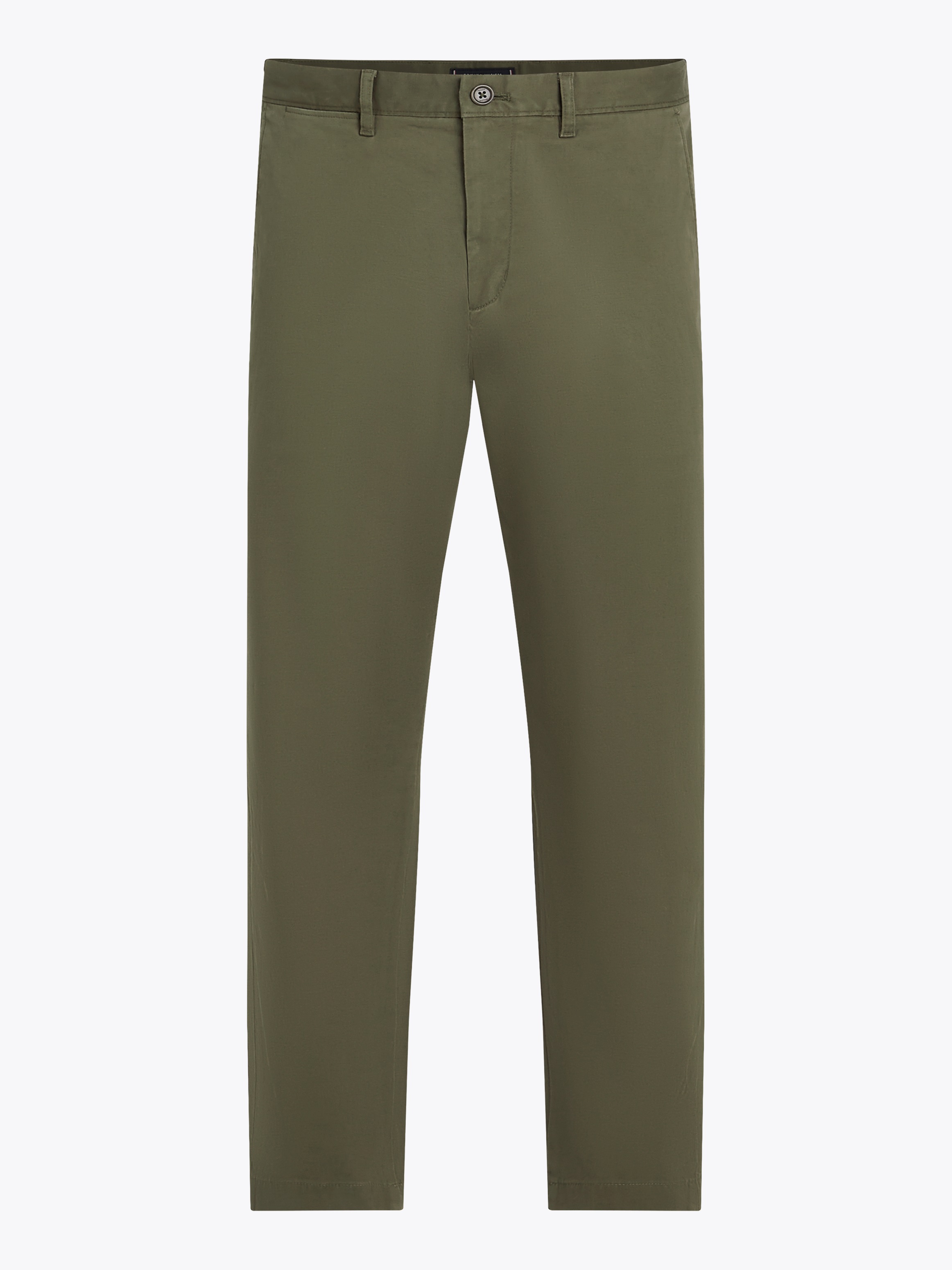Tommy Hilfiger Chinohose »DENTON CHINO SATIN«, mit Gesäßtaschen mit Knopf, Logostickerei