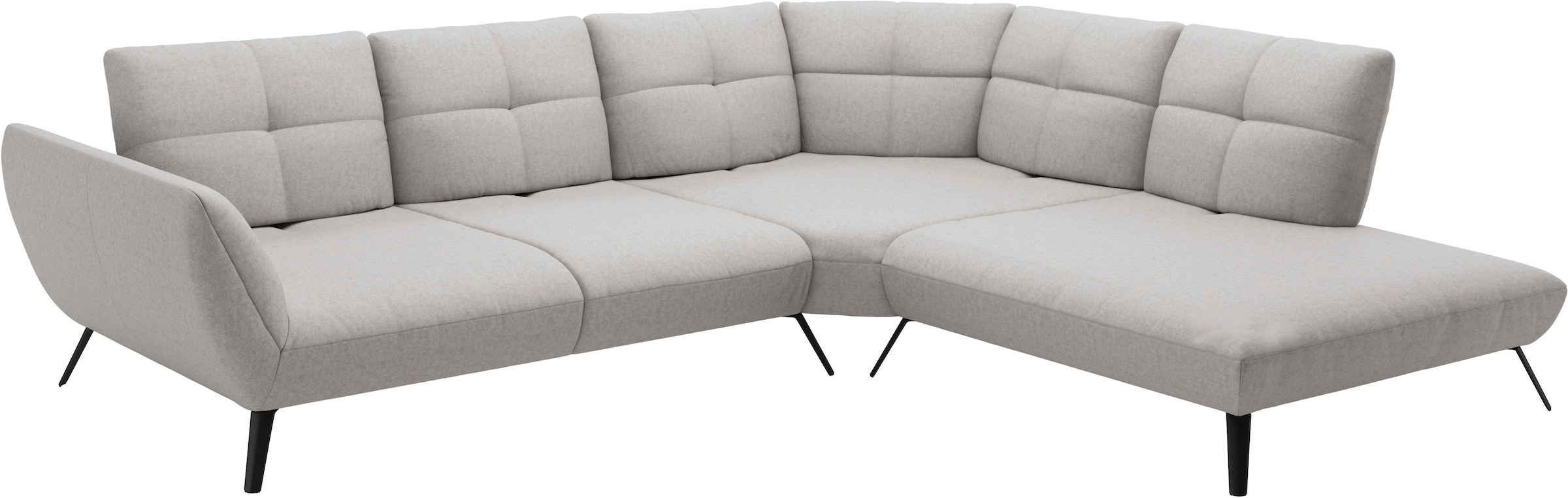 Places of Style Ecksofa »Mikado L-Form«, inkl. Sitztiefenverstellung und Armteilverstellung