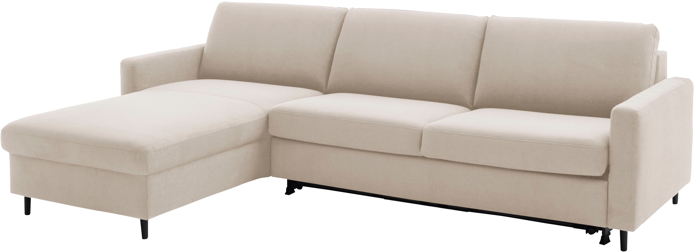 Home affaire Ecksofa "Calestra, L-Form mit Kaltschaummatratze" günstig online kaufen