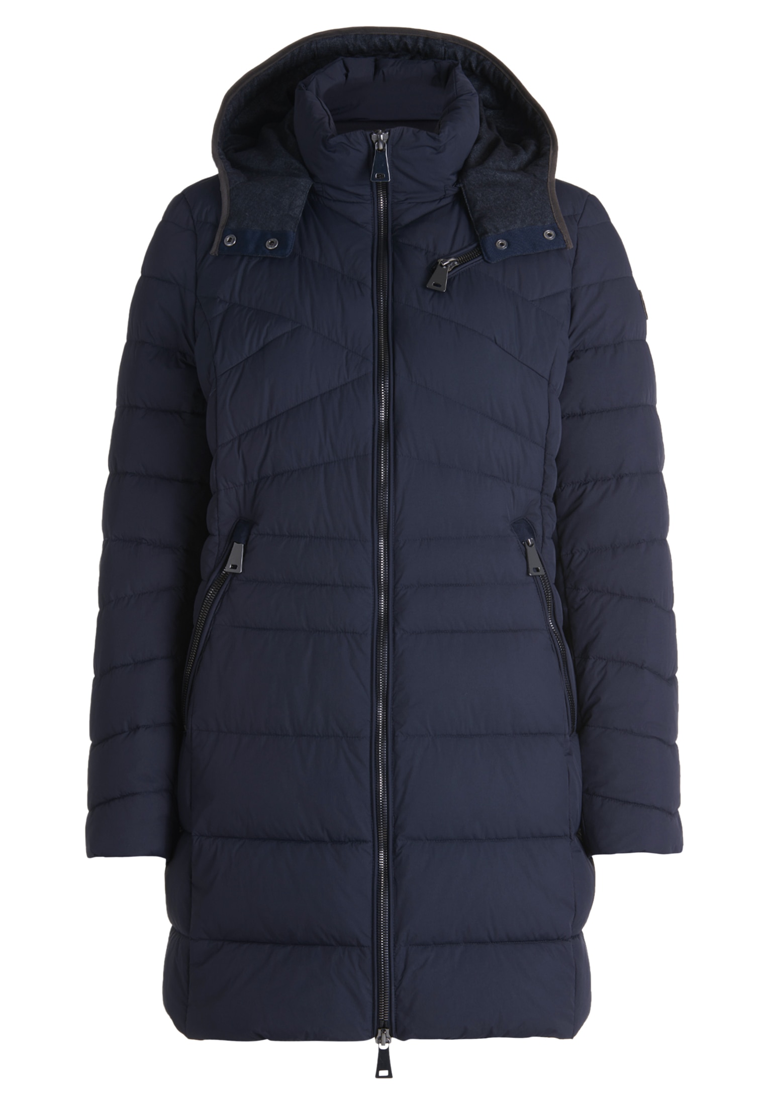 Gil Bret Steppjacke "Damen Steppmantel mit abnehmbarer Kapuze" mit Kapuze günstig online kaufen