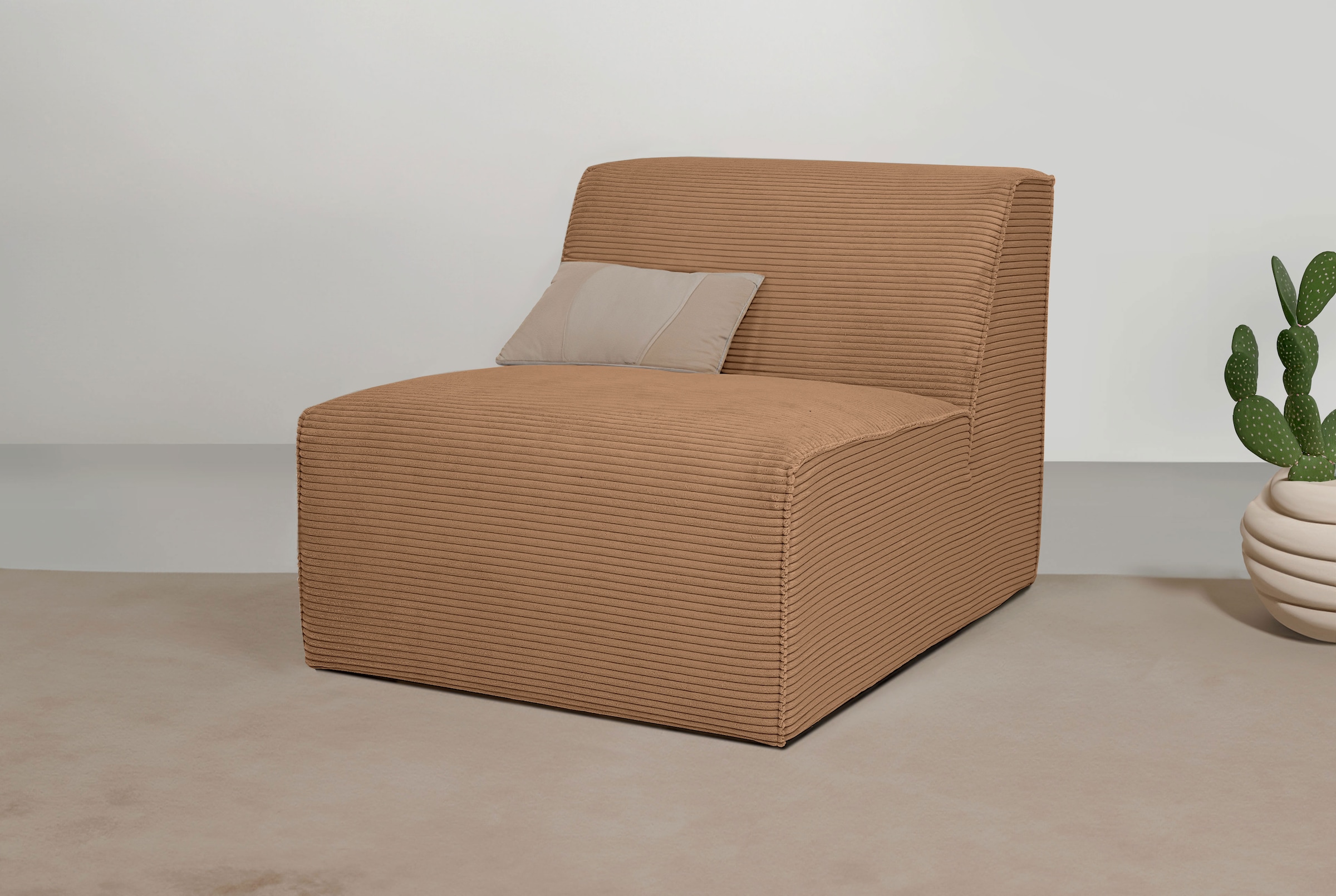 INOSIGN Sofaelement Clayton, in einem trendigen Cord-Bezug günstig online kaufen