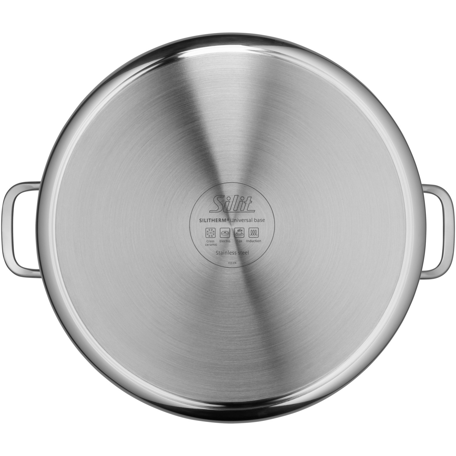 Silit Gemüsetopf »Suppentopf Induktion mit Glasdeckel«, Cromargan® Edelstahl Rostfrei 18/10, (Set, 2 tlg.), für alle Herdarten geeignet, Kochtopf mit extra hohem Rand 12l