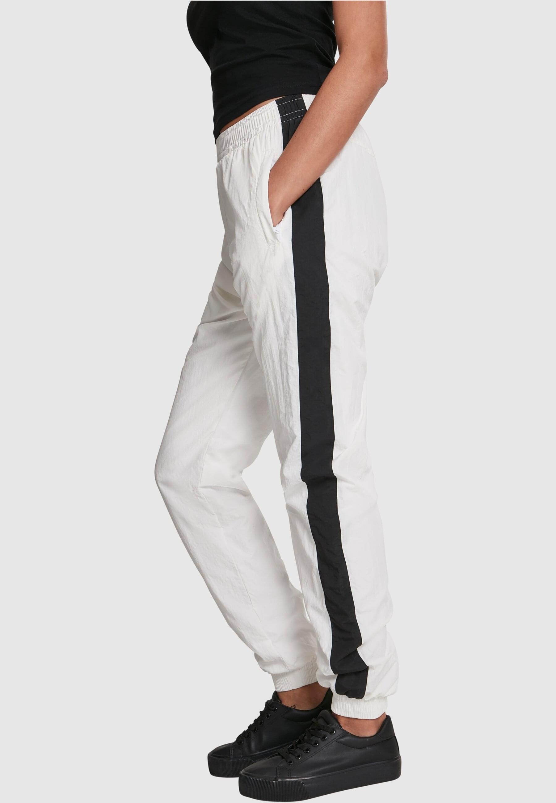 URBAN CLASSICS Stoffhose »Urban Classics Damen Ladies Striped Crinkle Pants«, (1 tlg.)