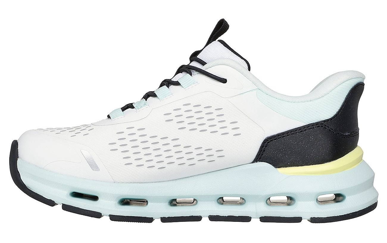 Skechers Slip-On Sneaker »GLIDE-STEP«, Trainingsschuh mit Slip-ins, Größenschablone zum Download