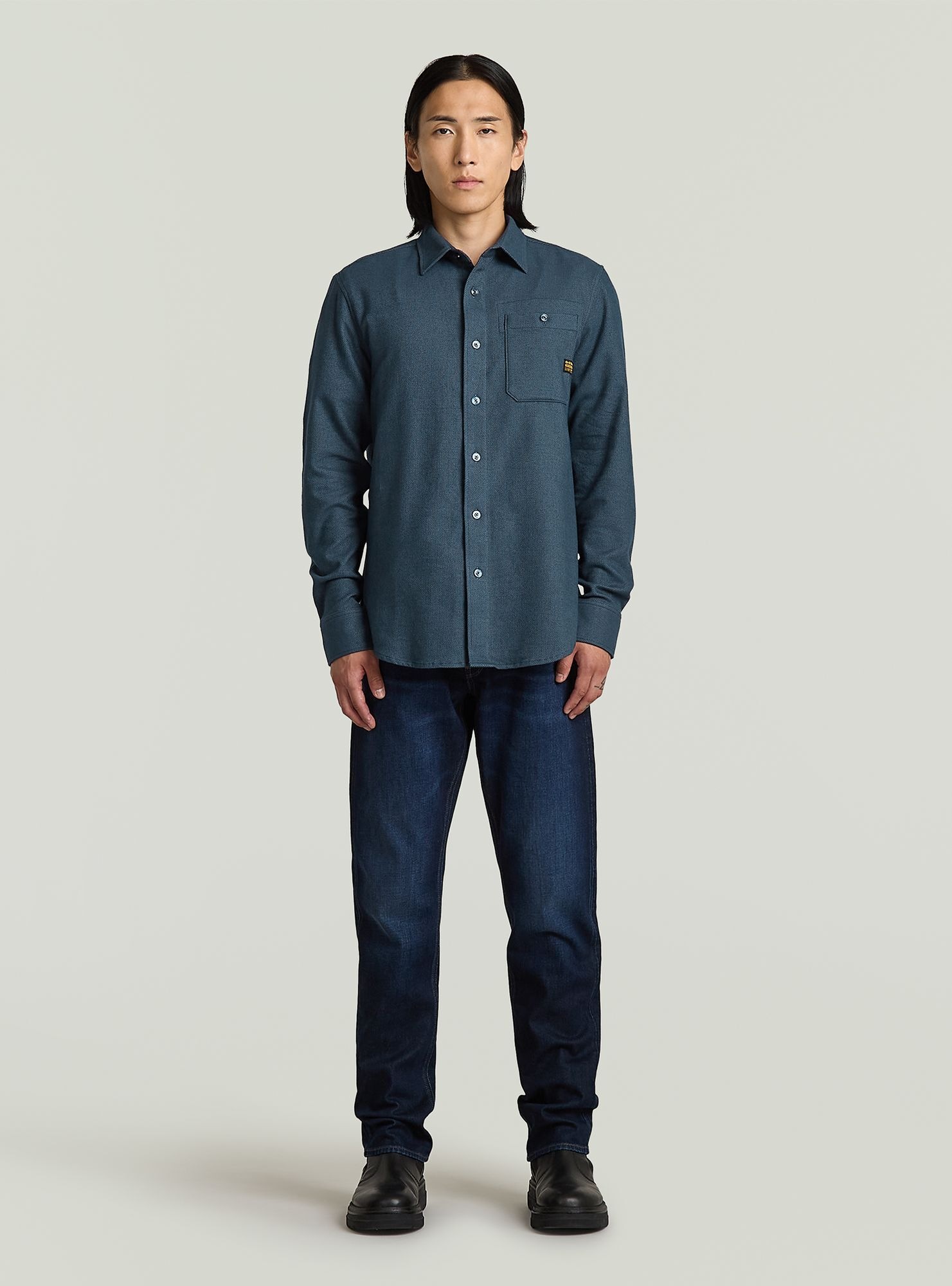 G-STAR Langarmshirt »Bristum 2.0 Slim Hemd«