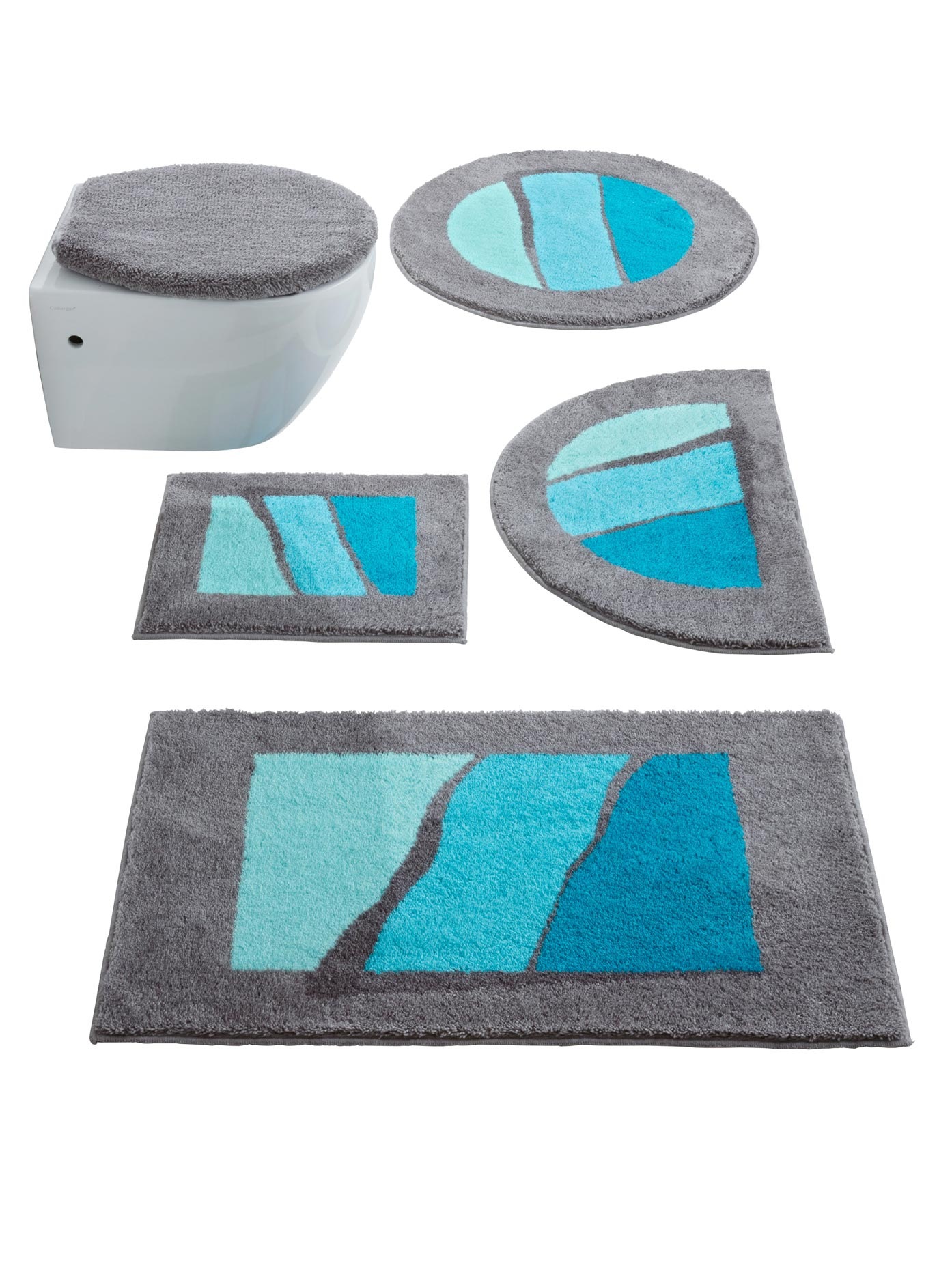 Grund Parure de bain - - Bleu