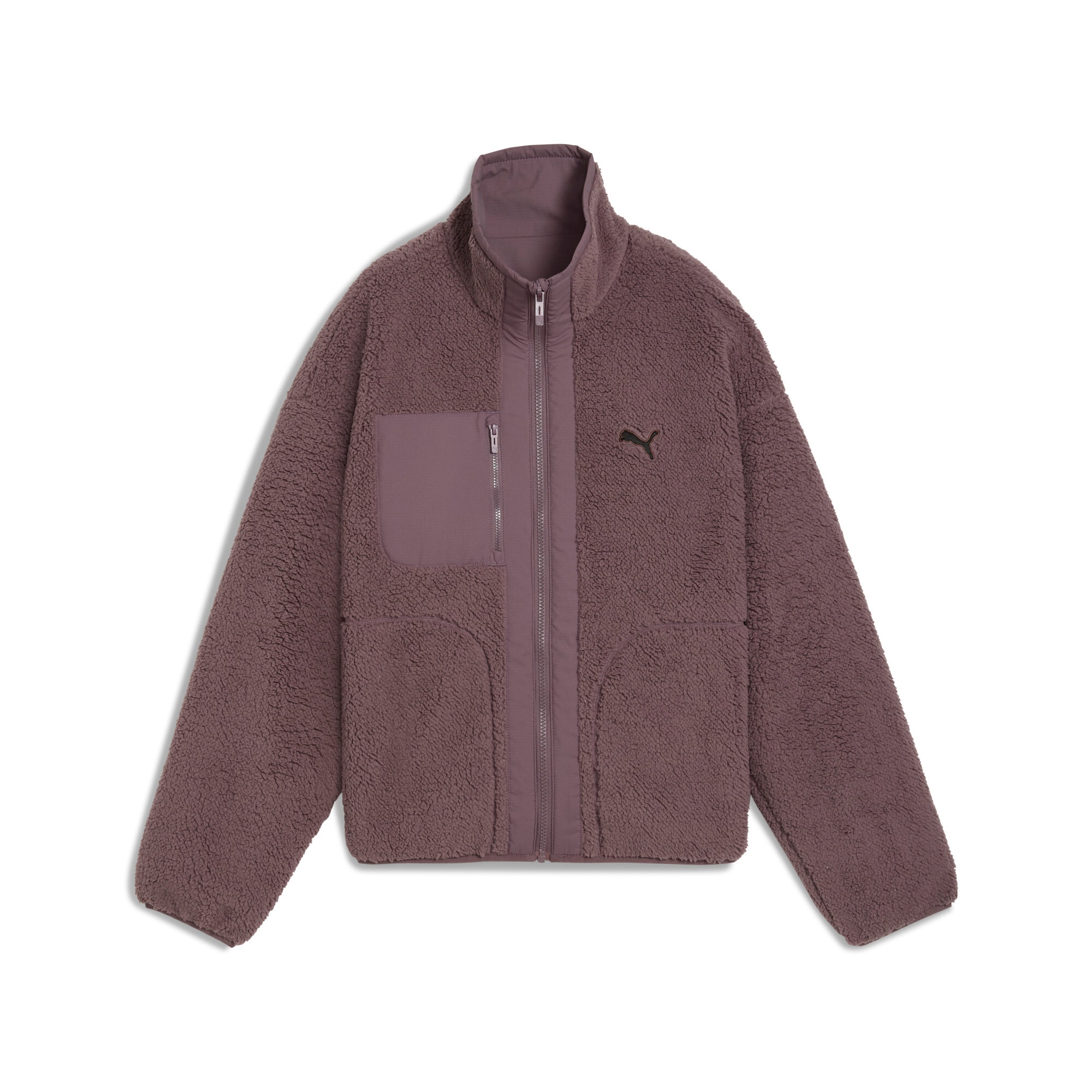 PUMA Wendejacke "REVERSIBLE HYBRID SHERPA JACKET", ohne Kapuze günstig online kaufen