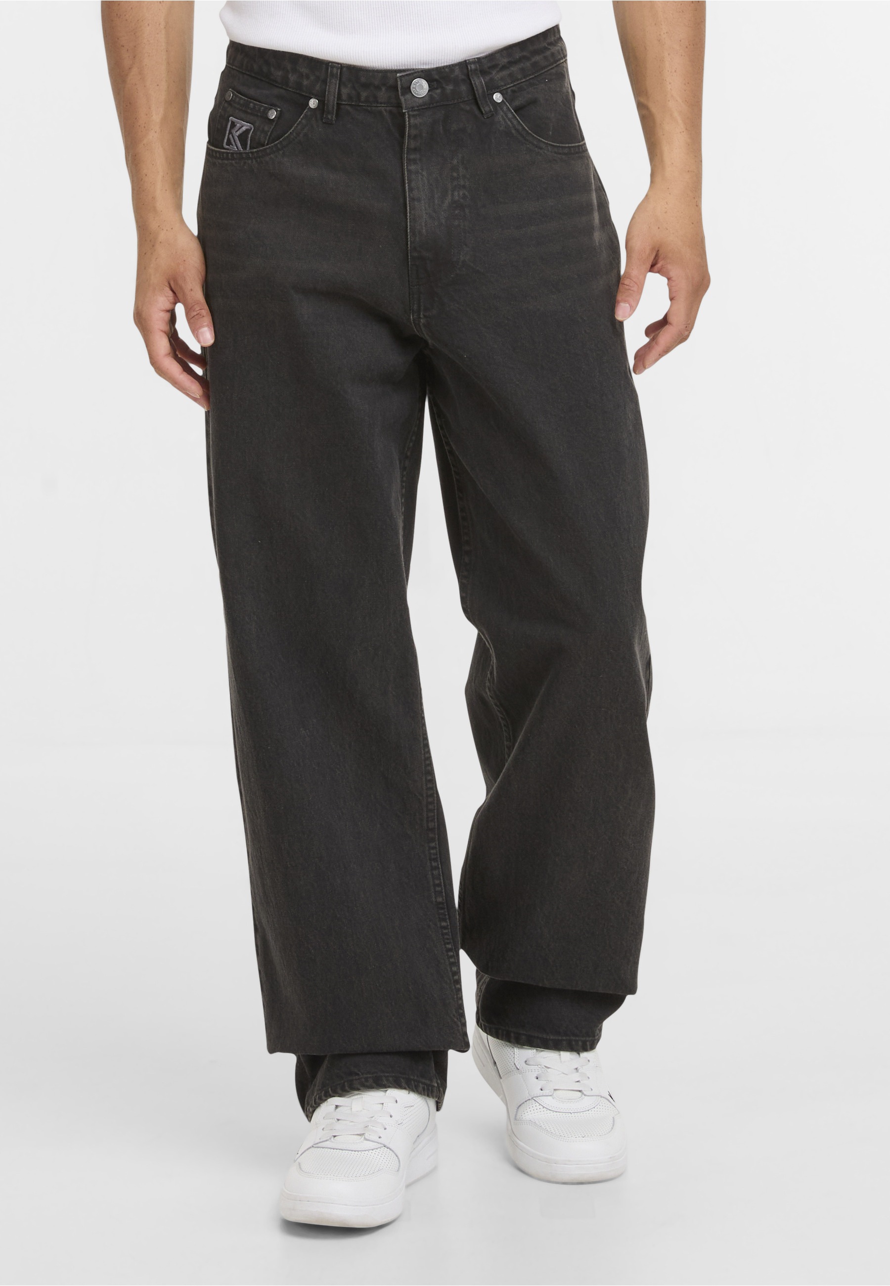 Karl Kani Bequeme Jeans »Karl Kani OG K Washed Straight Leg Jeans«
