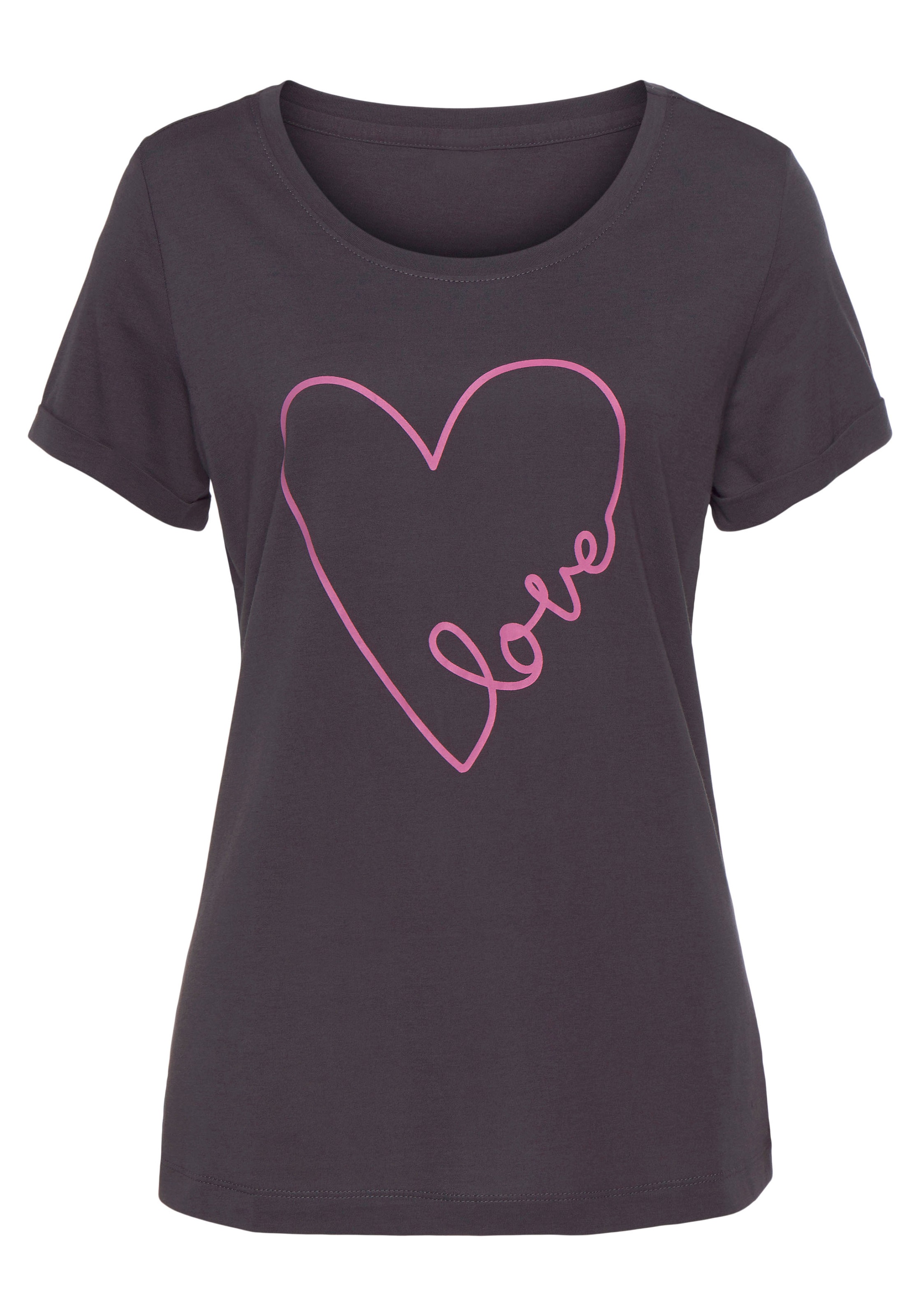 Vivance Dreams Shorty Set, 2 mit süßem Herzchendruck günstig online kaufen