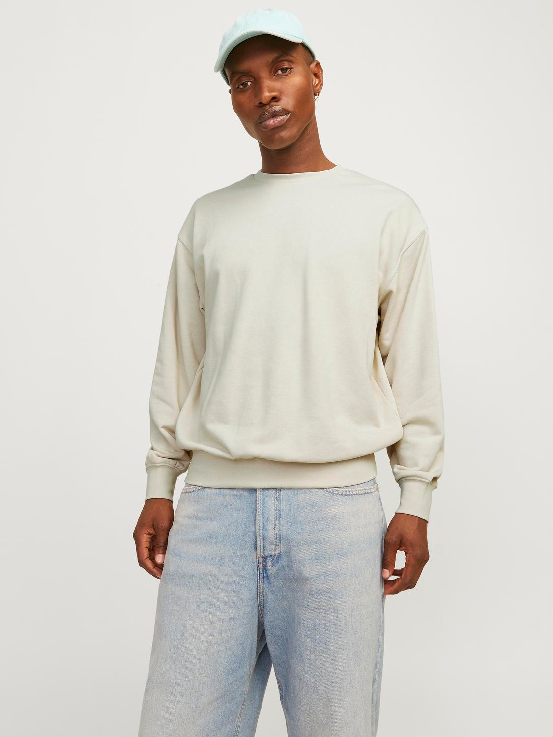 Jack & Jones Sweatshirt "JJECHARGE SWEAT CREW NECK NOOS", mit Rippbündchen günstig online kaufen