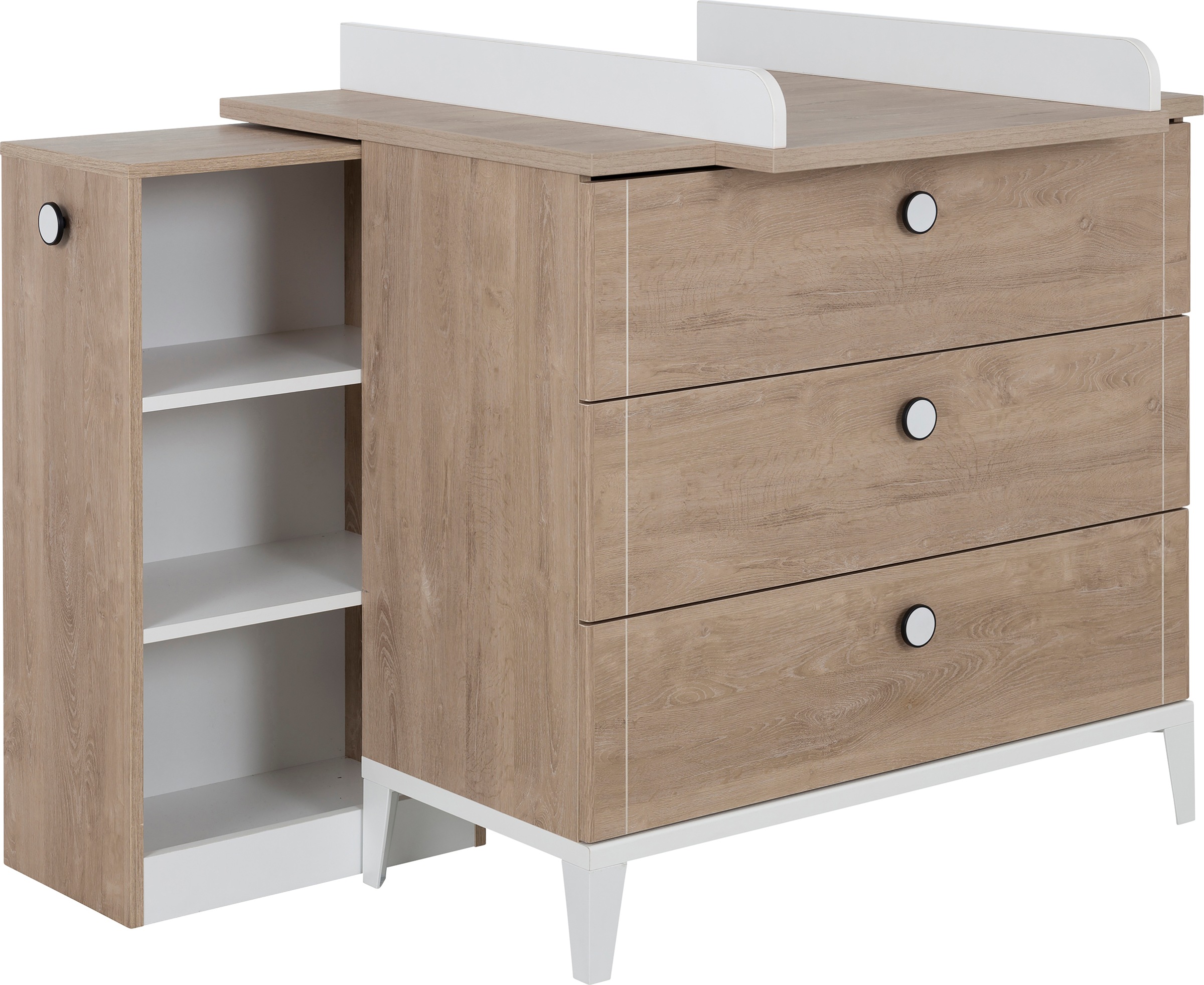 Galipette Wickelkommode »Marcel«, bis 100 kg, Komplette Wickelkommode, 95 cm