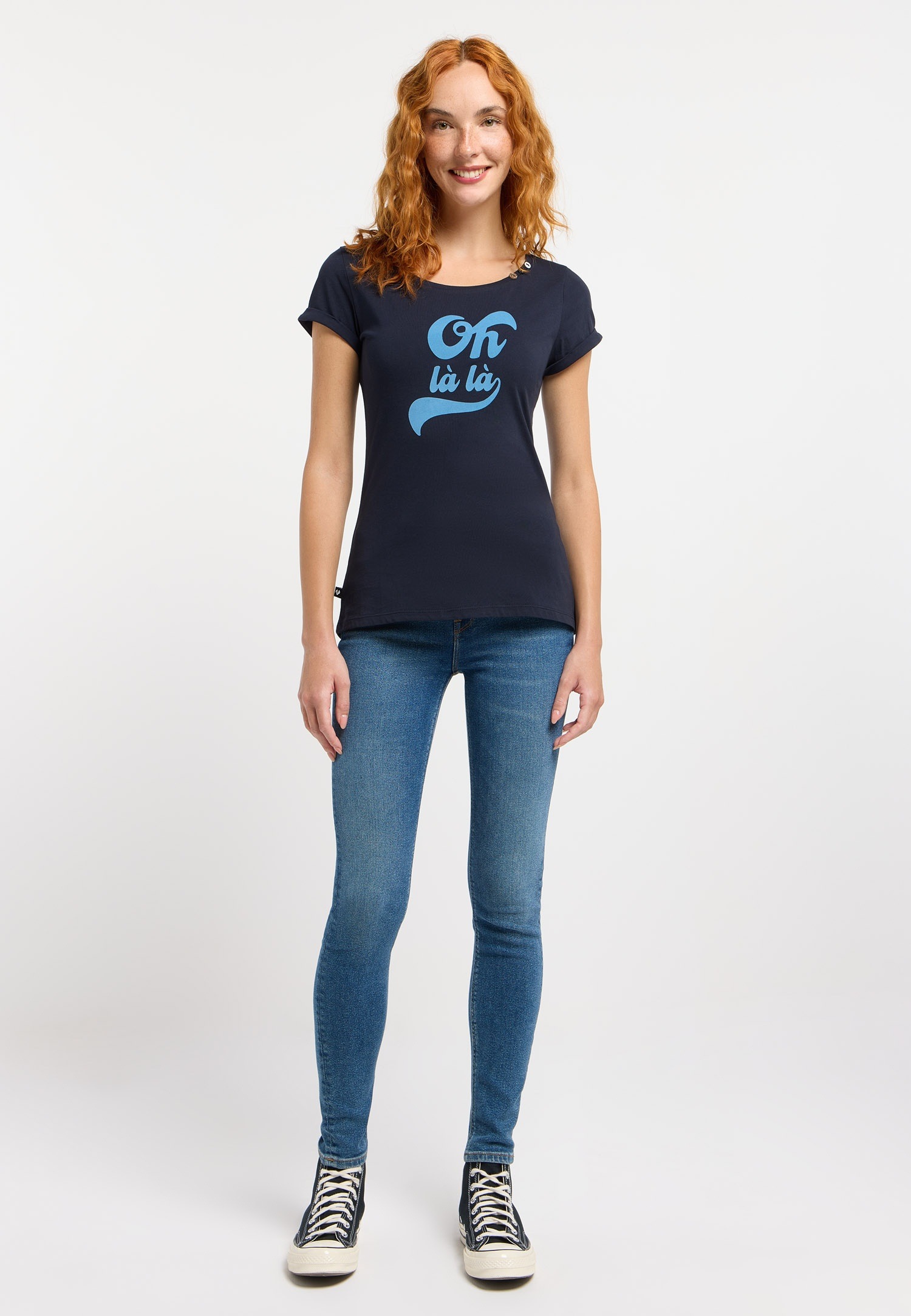 Ragwear Kurzarmshirt »FLLORAH PP GOTS«