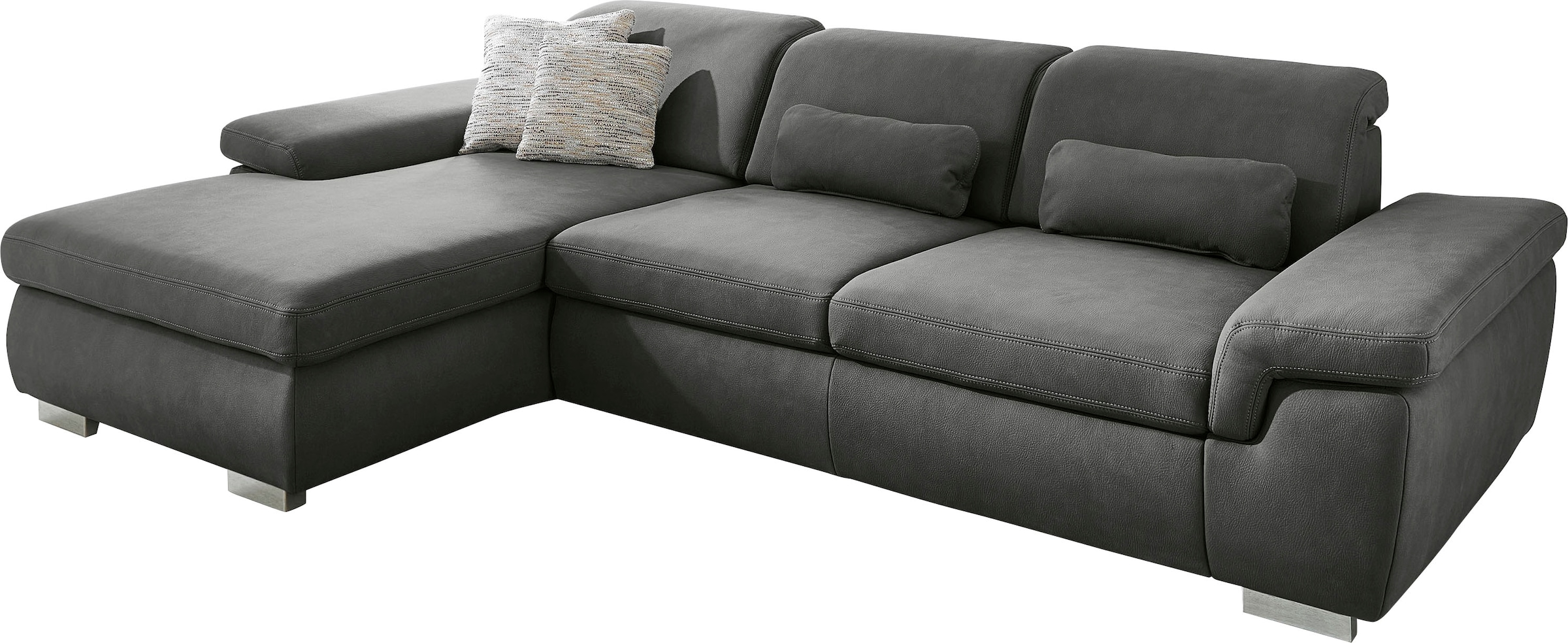 Die PlanBar Ecksofa "MP-IN17041 L-Form", mit Sitztiefenverstellung, optiona günstig online kaufen