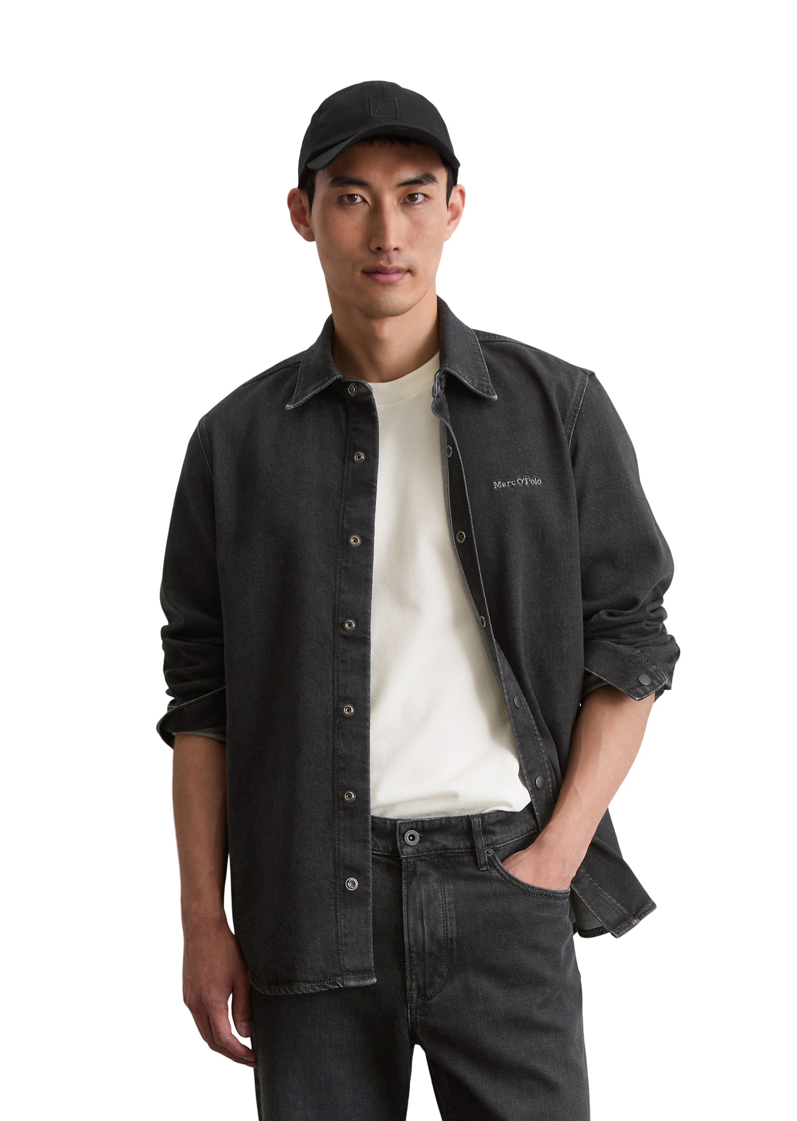 Marc OPolo Jeanshemd "made with CIRCULOSE" günstig online kaufen