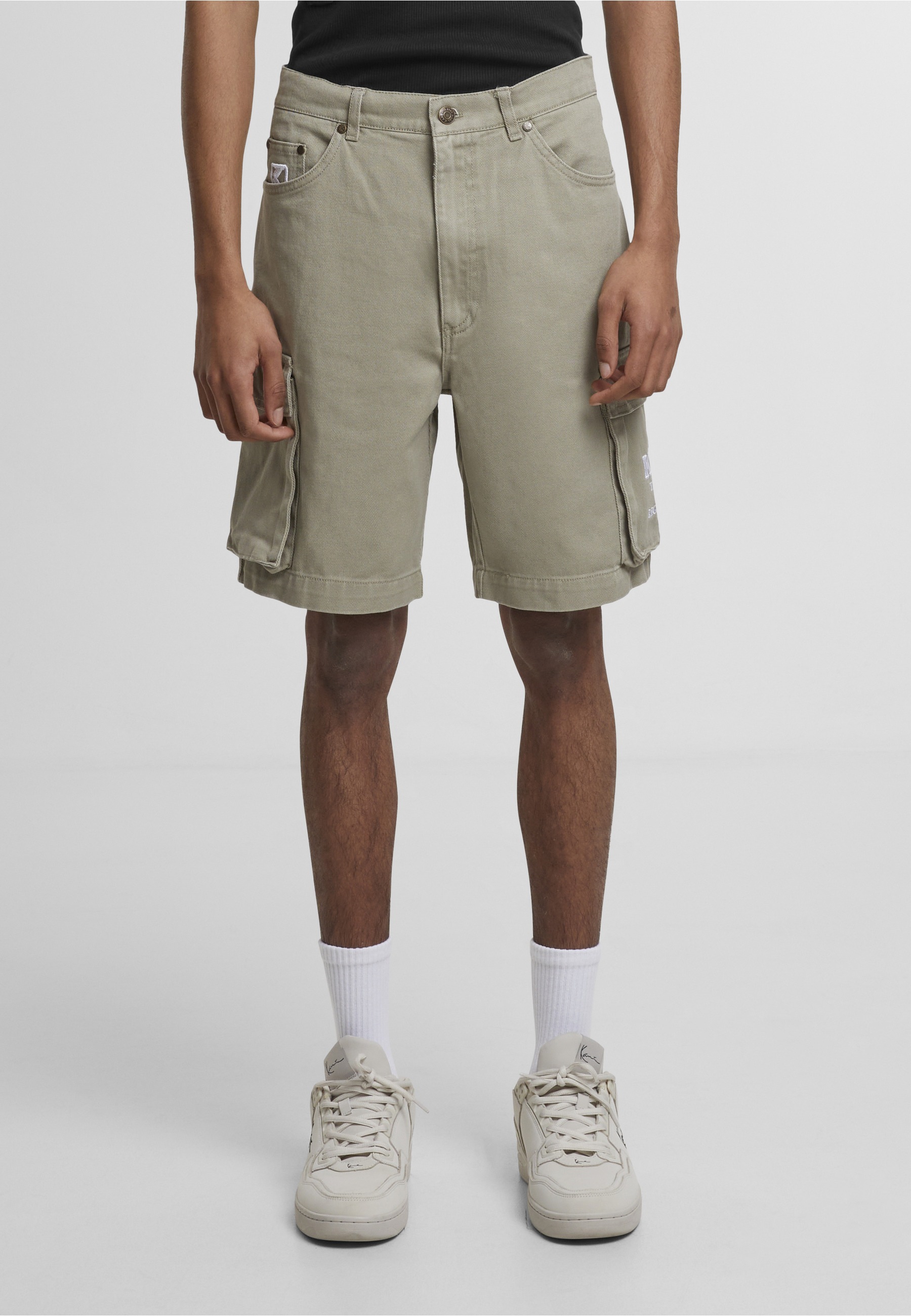 Karl Kani Cargoshorts »Karl Kani KM222-042-1 KK Retro Washed Cargo Shorts«