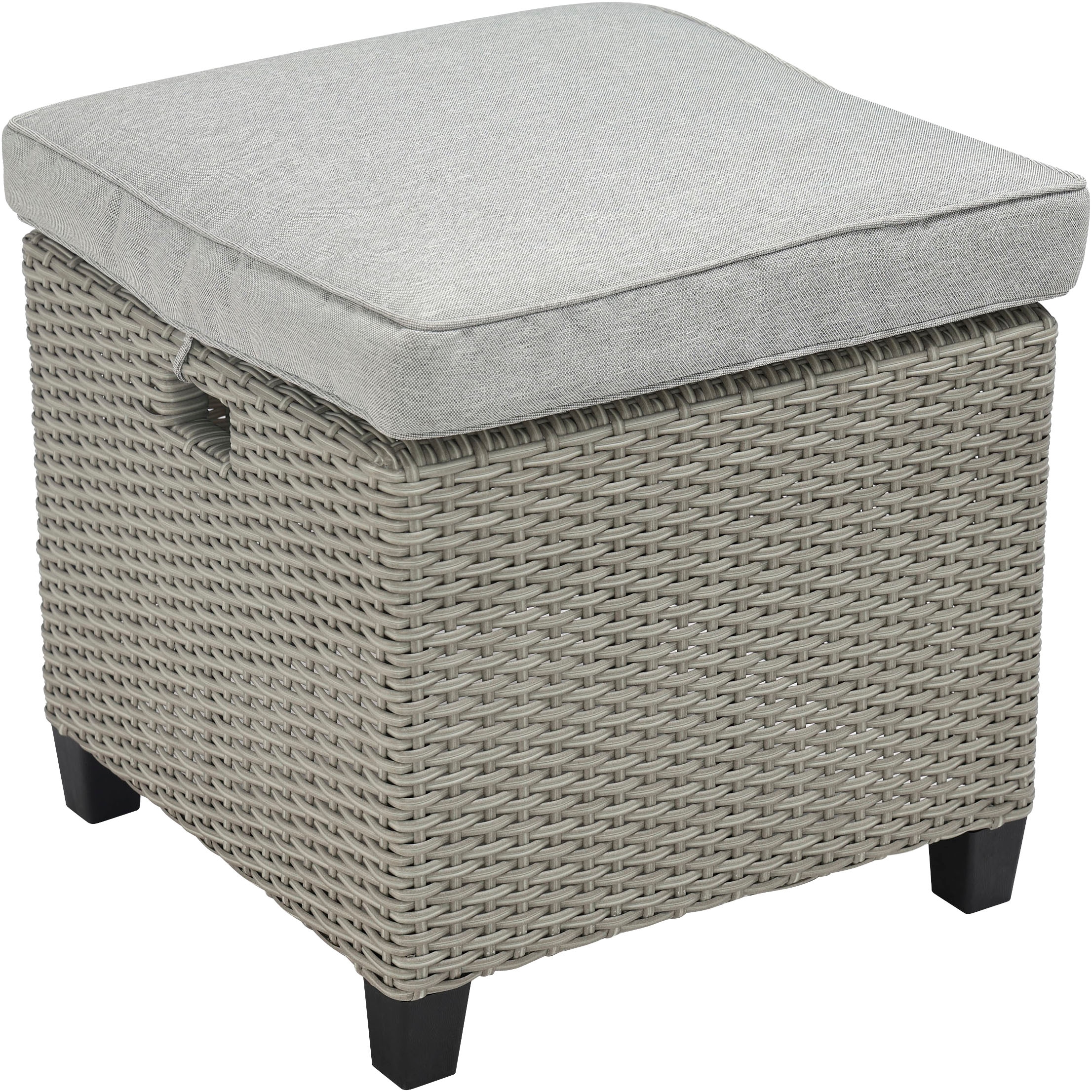 KONIFERA Gartenlounge-Set »Keros Premium XL« Set, 2x 2er Sofa, 1x Ecke, 1x Sessel, 2x Hocker, 1x Tisch, 20 tlg. tlg. bestehend aus 3 Sofas, 1 Sessel, 2 Hocker, 14 Sitzauflagen, 1 Tisch