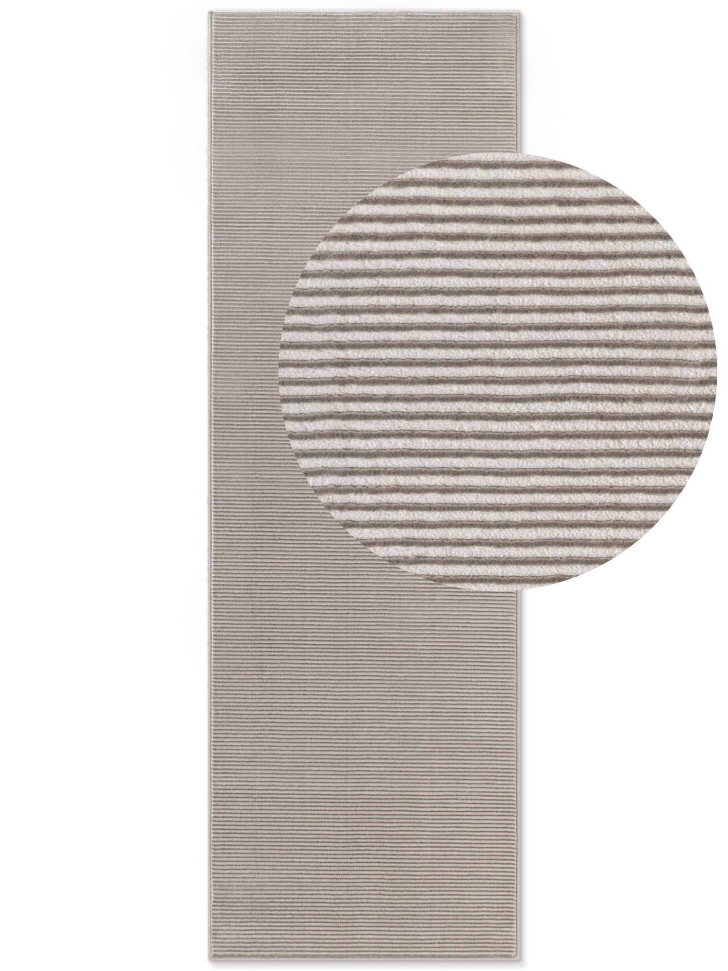 ELLE DECORATION Teppich »Dolomite«, rechteckig, 9 mm Höhe, Wohnzimmer, Schlafzimmer, Läufer, Hoch-Tief Effekt, Flur, Glanz