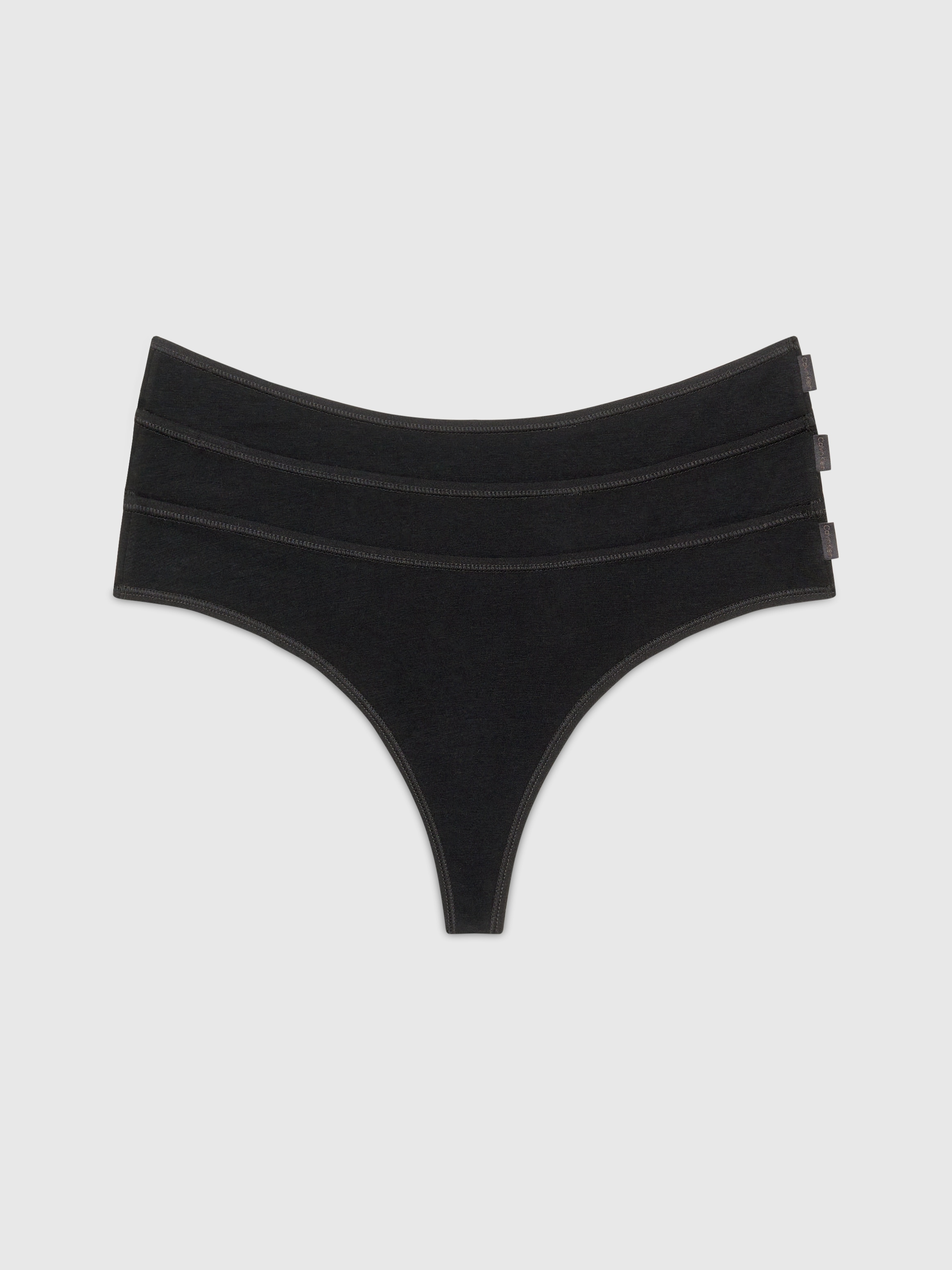 Calvin Klein Underwear Tanga "3 PACK THONG (LOW-RISE)", (Packung, 3 St., 3er-Pack), mit Markenlabel