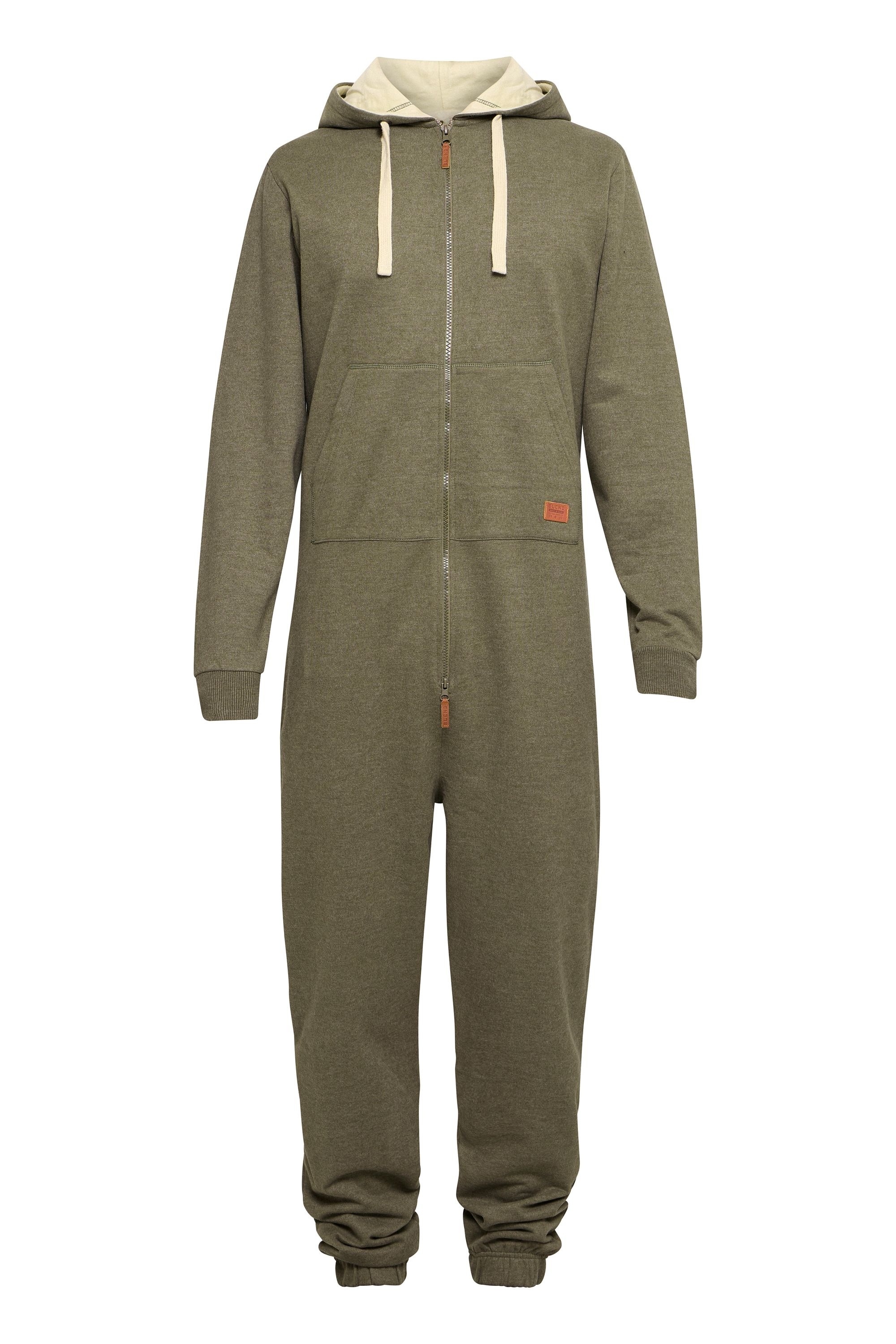 BLEND Herren Overall "Overall BHSalinho", Gr. L, grün, Obermaterial: 60% Baumwolle CO. 40% Polyester PES., Overalls